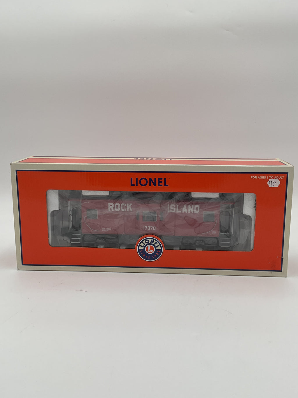 Lionel O 27600 Rock Island Bay Window Caboose