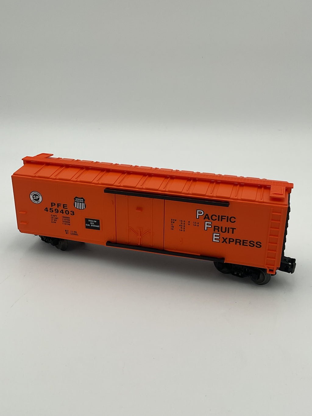 Lionel O 52154 1998 T.T.O.S. S.W. DIV. Cal Stewart PFE Reefer