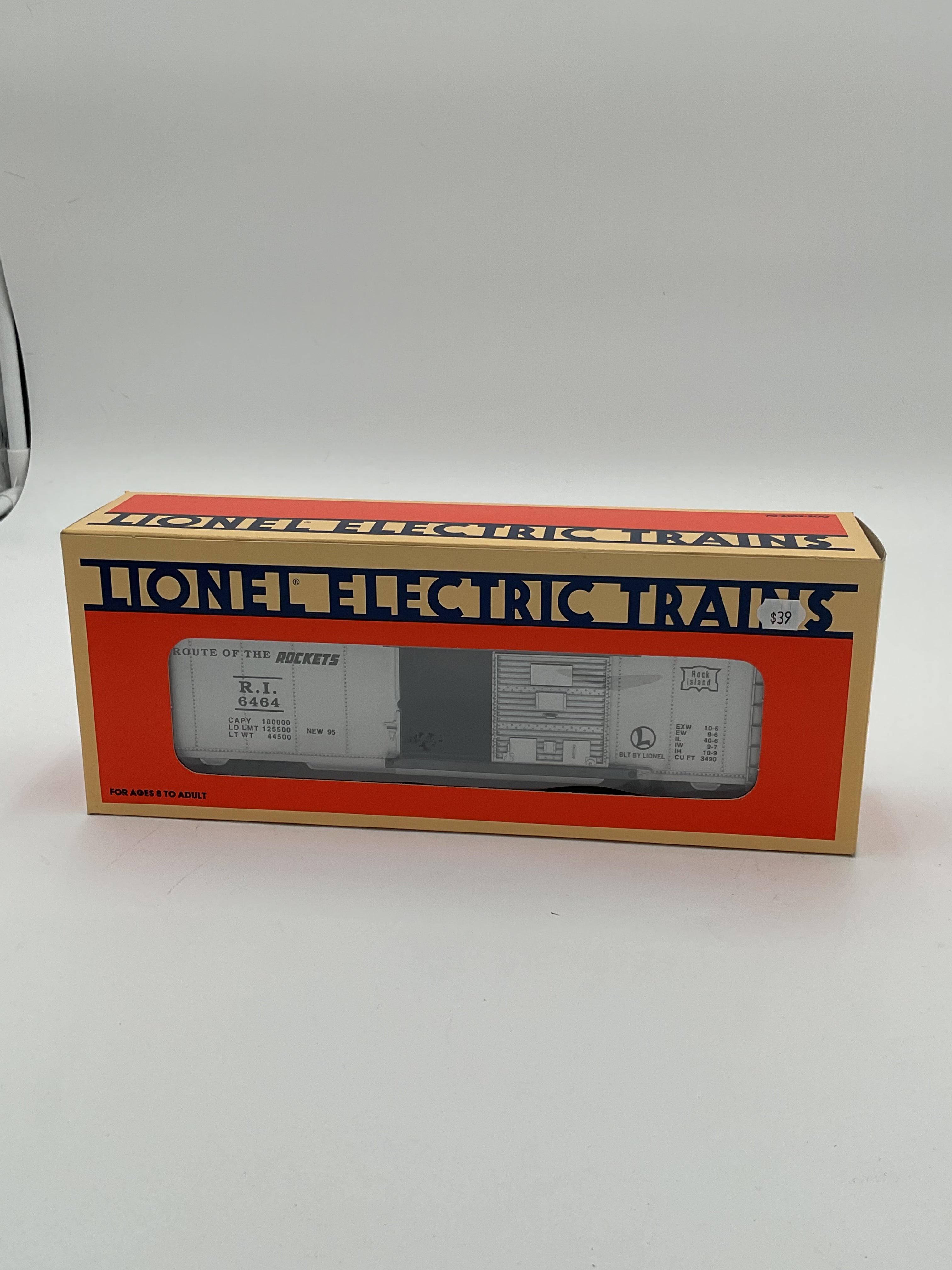 Lionel O 19269 Rock Island 6464 Series Boxcar