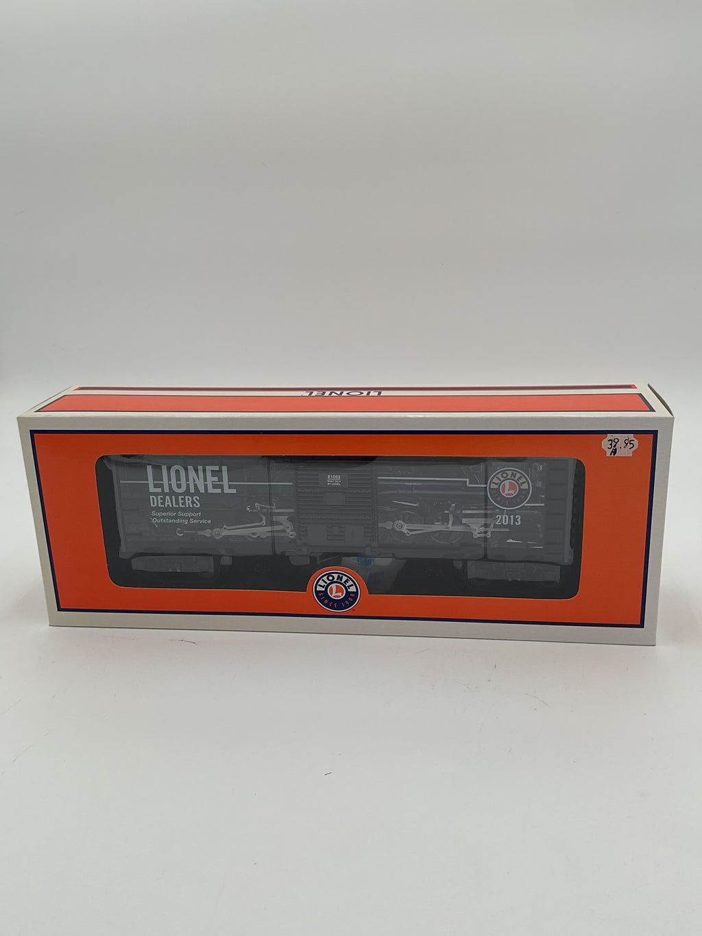 Lionel O 81093 2013 Dealer Appreciation Boxcar