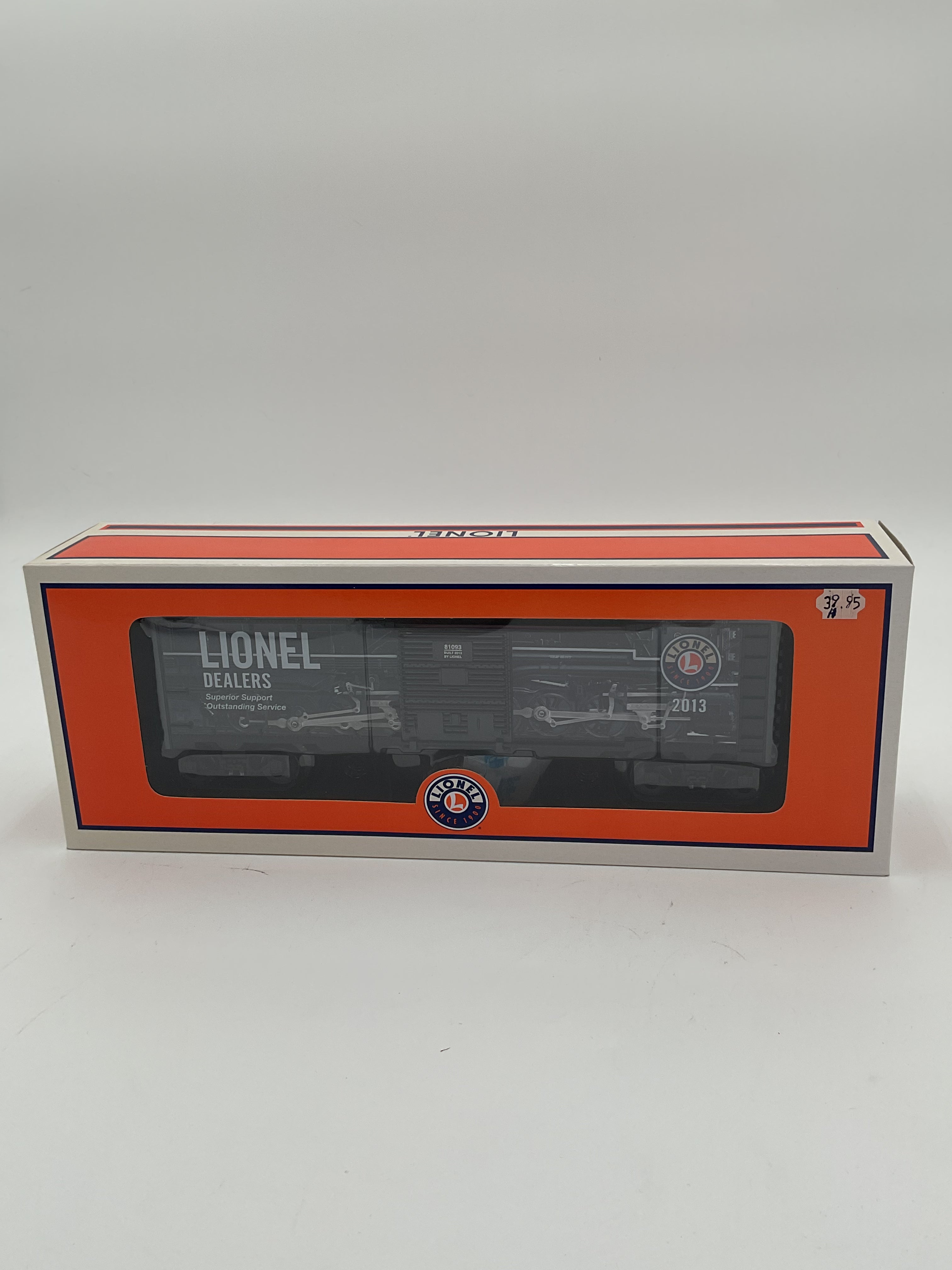 Lionel O 81093 2013 Dealer Appreciation Boxcar