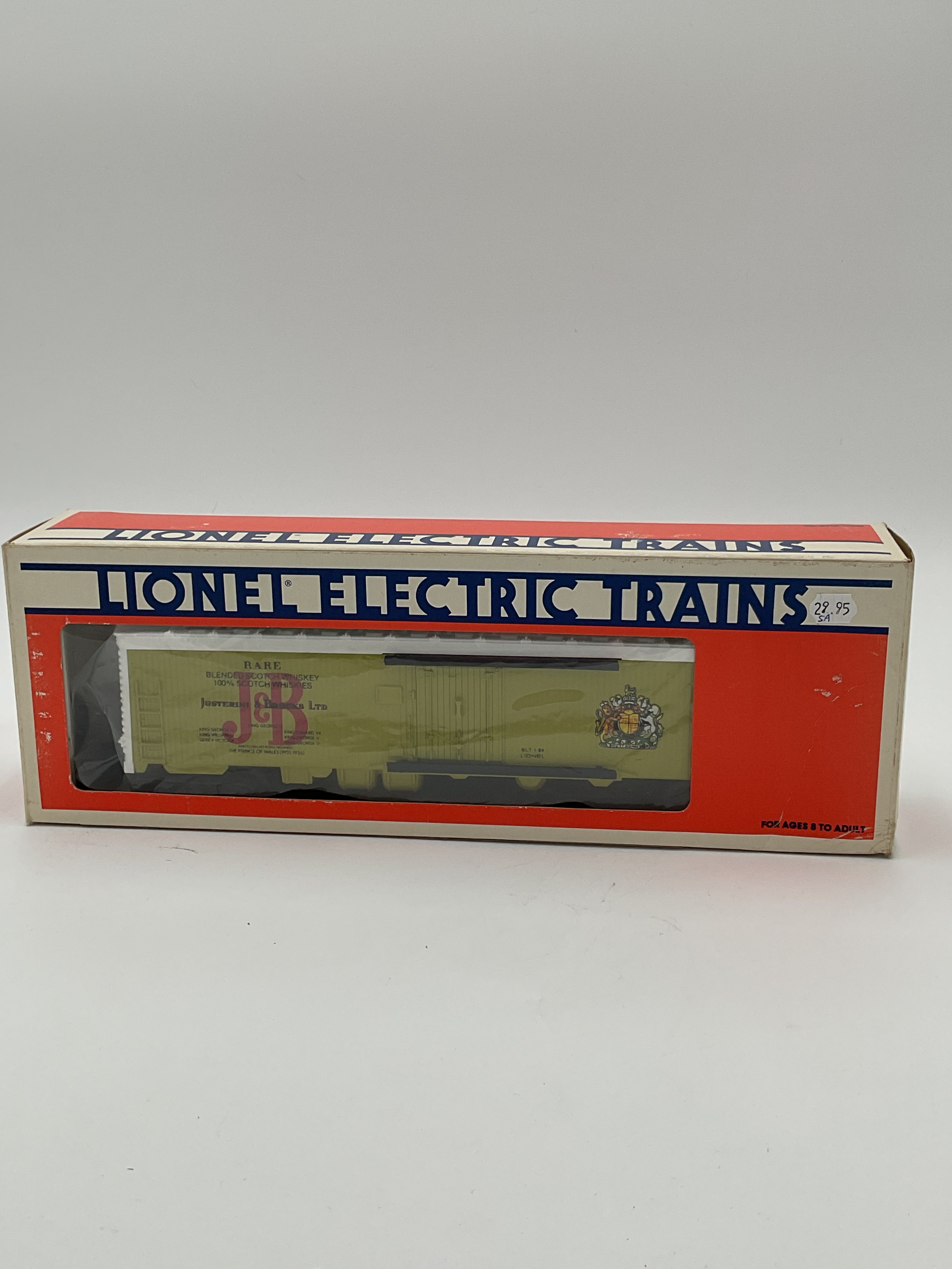 Lionel O 9828 J & B Billboard Reefer