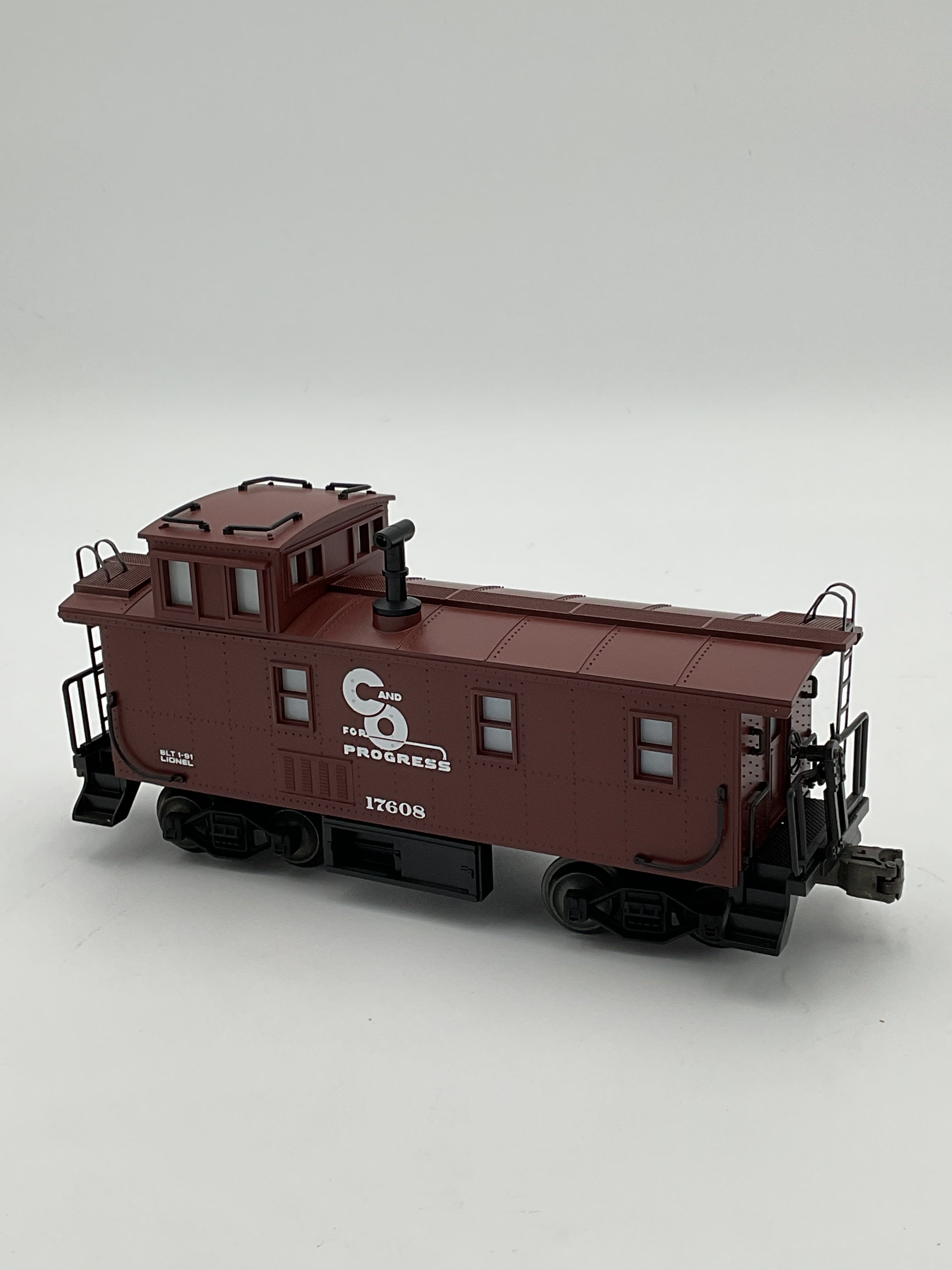 Lionel O 17608 Cheesie System ‘O’ Square Window Caboose