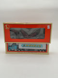 Lionel O 1999 St. Louis LRRC Santa Fe Flat Car With Navajo Tractor & Trailer