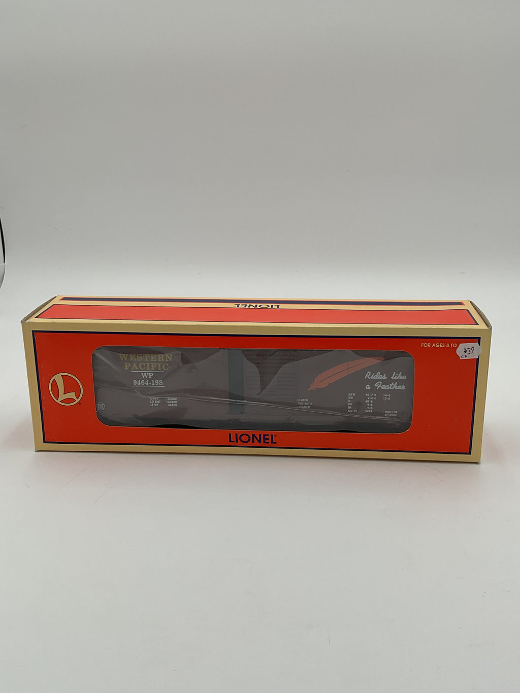 Lionel O 17233 Western Pacific 9464 Boxcar