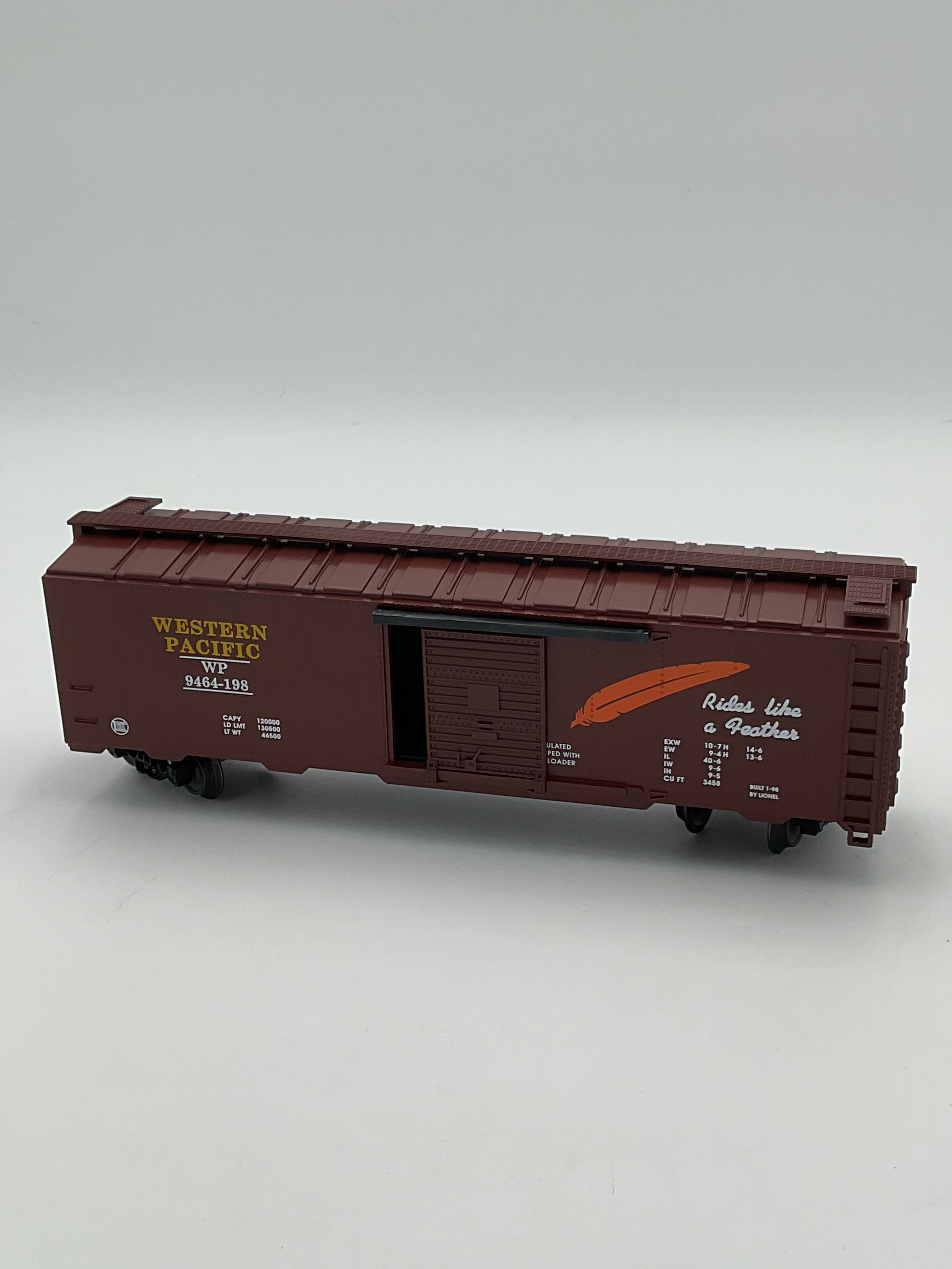 Lionel O 17233 Western Pacific 9464 Boxcar