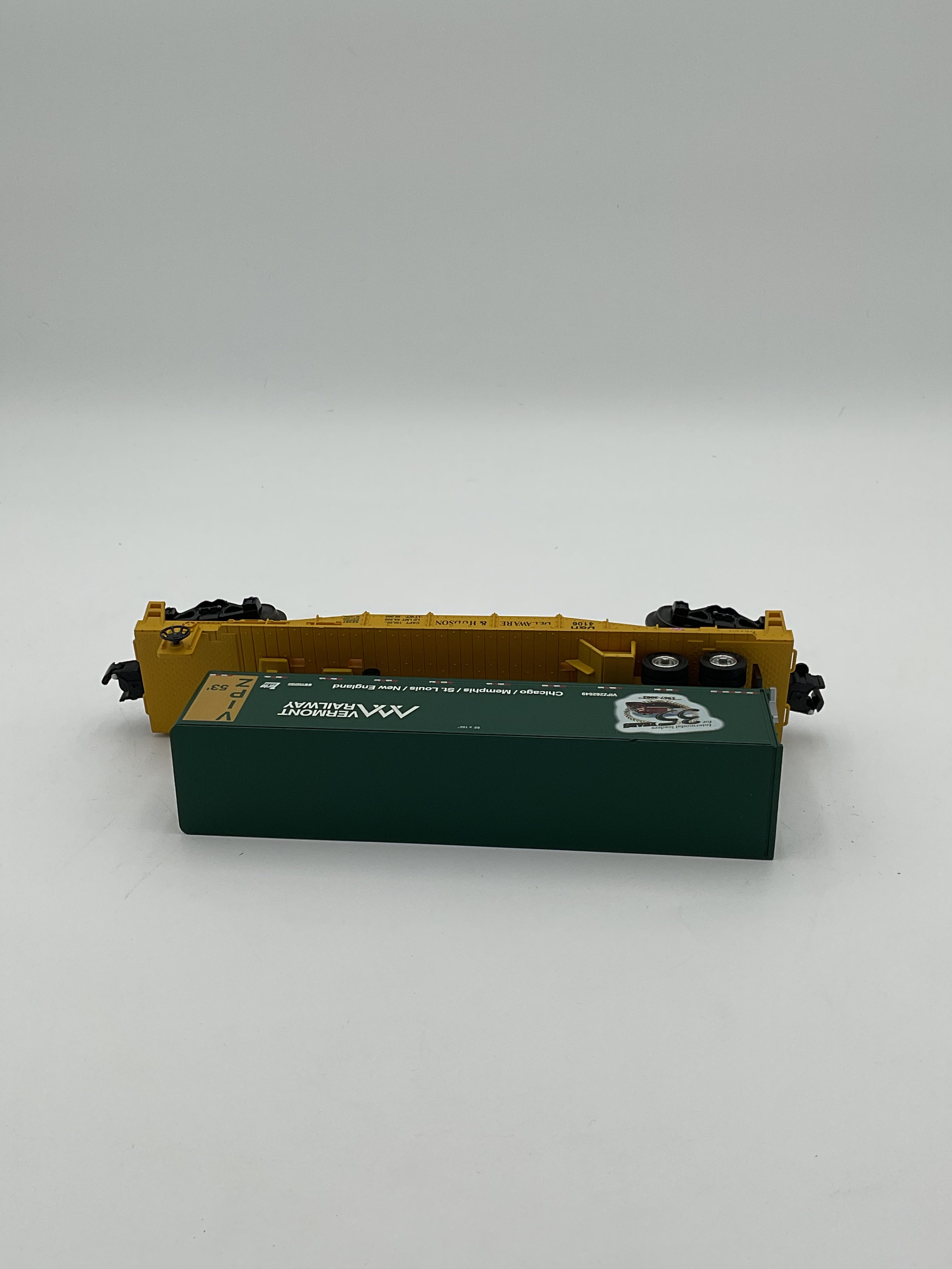 Lionel O 52397 NETCA D&H Flatcar with Trailer