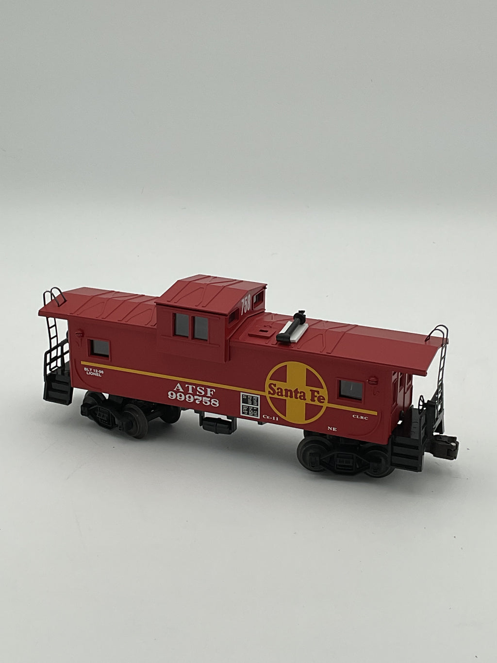 Lionel O 52102 Santa Fe Extended Vision Caboose