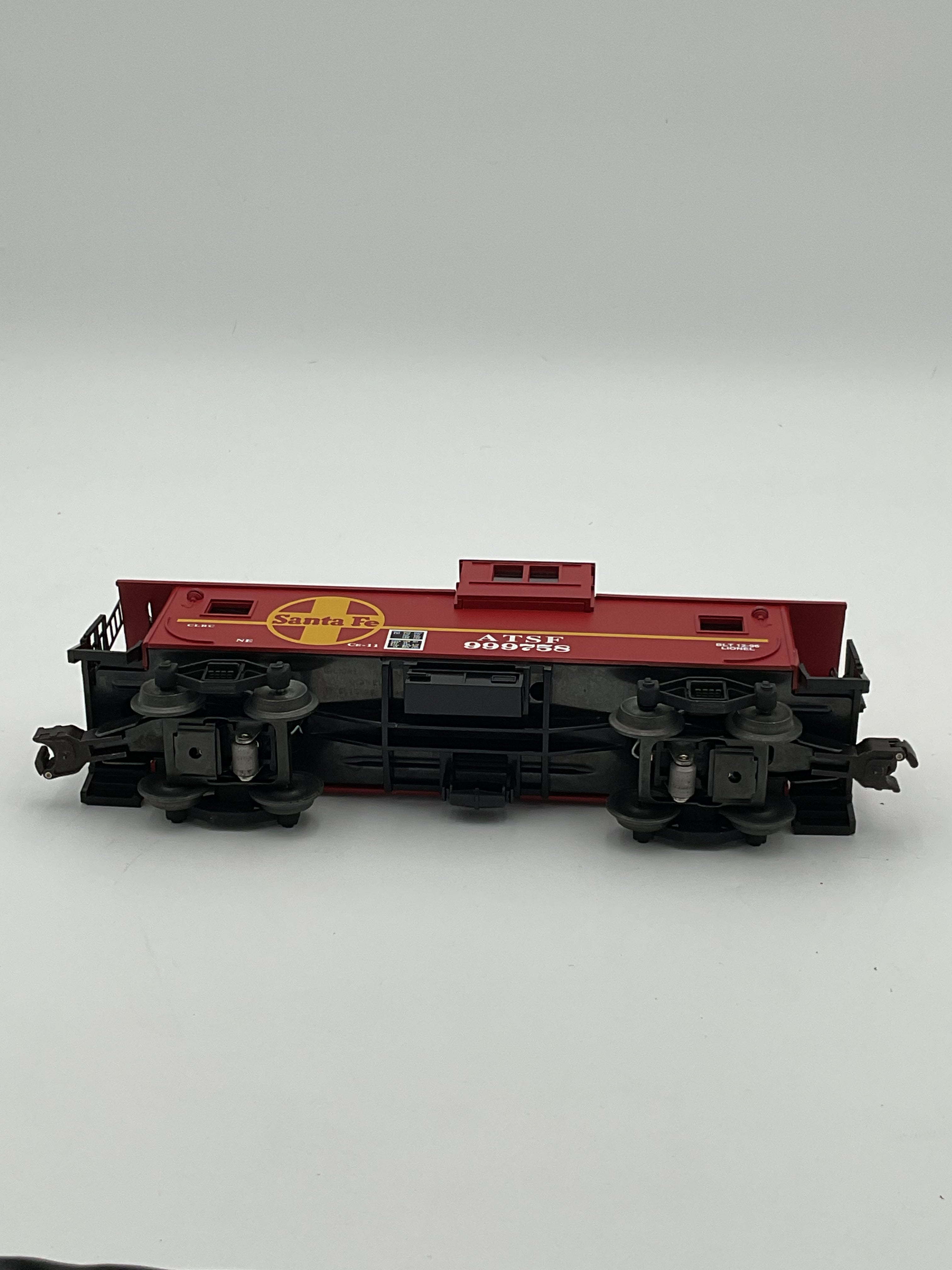Lionel O 52102 Santa Fe Extended Vision Caboose