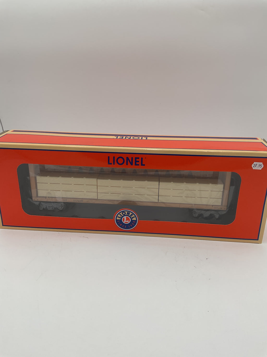 Lionel O 2043073 Union Pacific O Centerbeam Flatcar #217047
