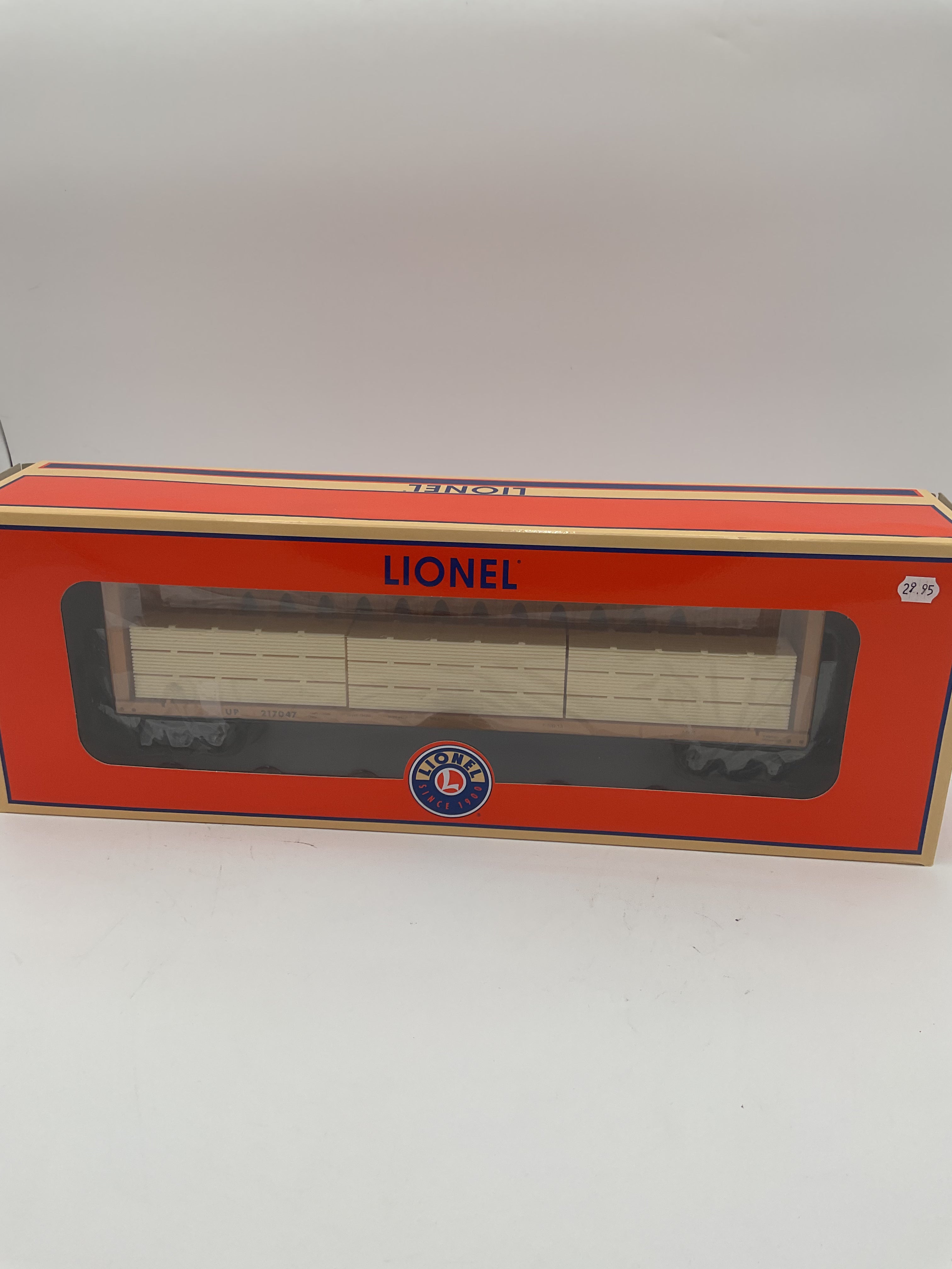 Lionel O 2043073 Union Pacific O Centerbeam Flatcar #217047