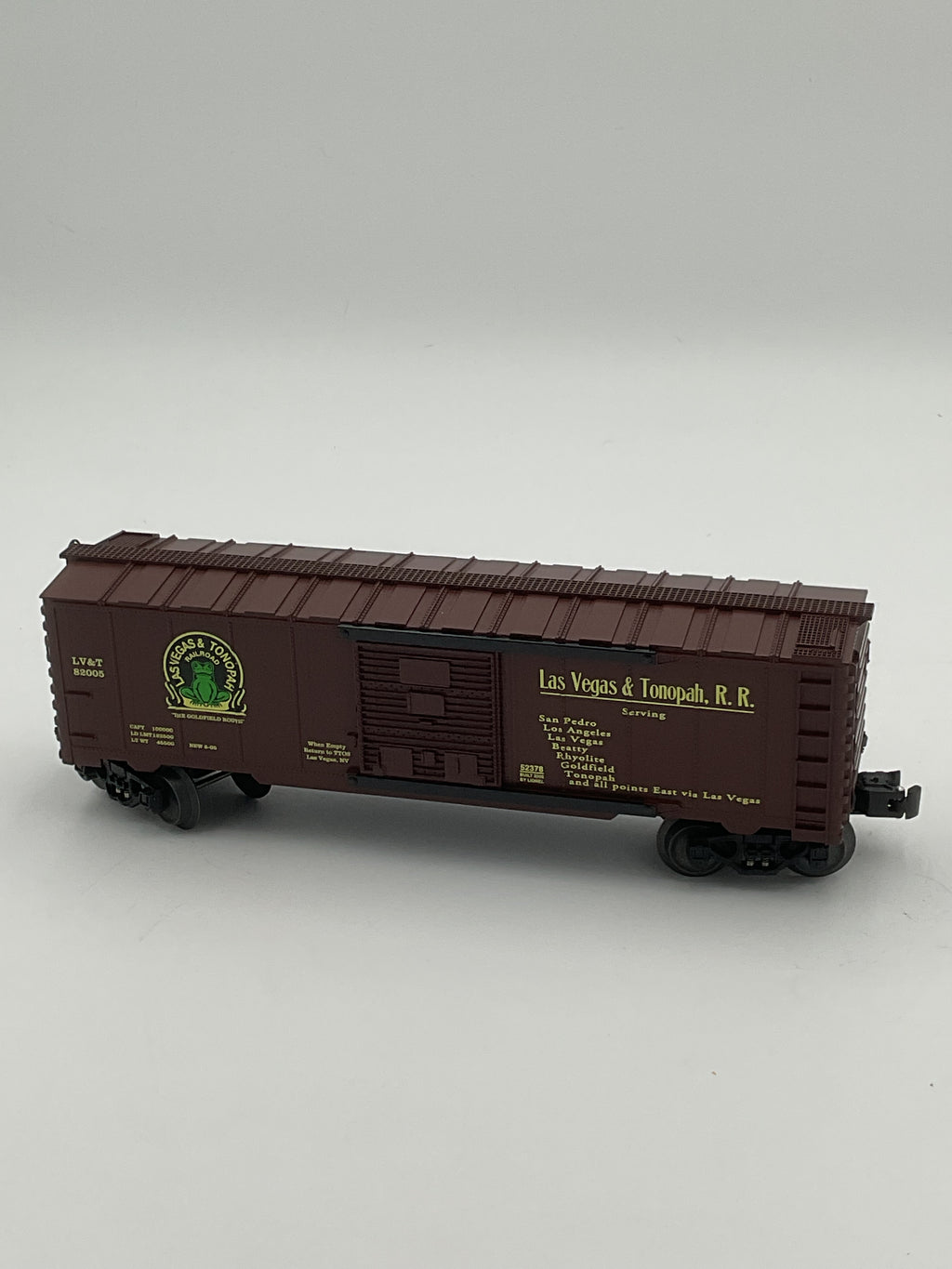 Lionel O 52378 TTOS 2005 Las Vegas Convention Las Vegas & Tonopah RR Boxcar