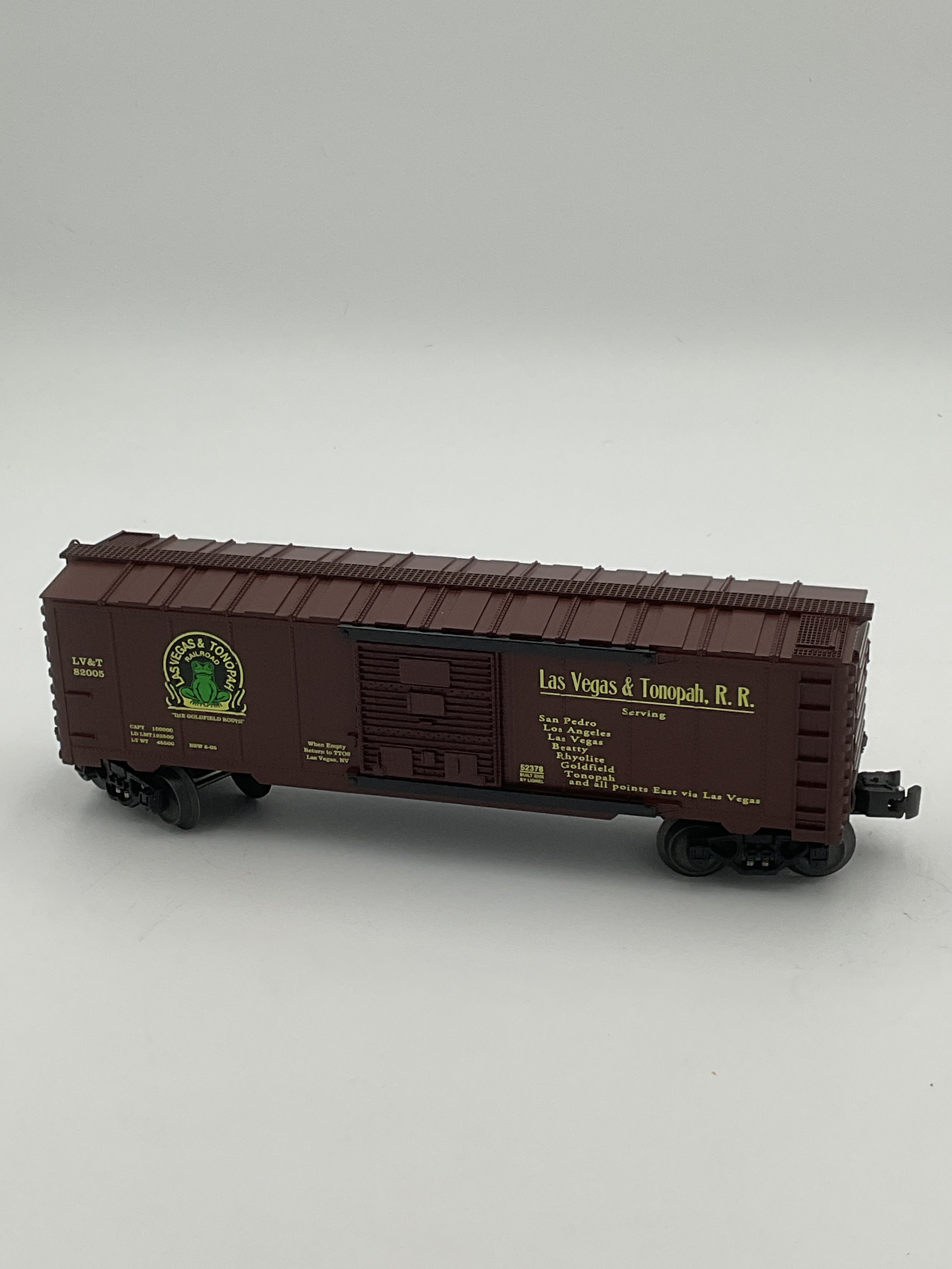 Lionel O 52378 TTOS 2005 Las Vegas Convention Las Vegas & Tonopah RR Boxcar