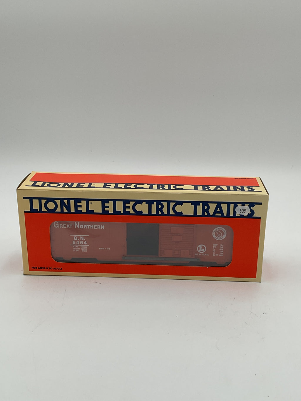 Lionel O 19249 Great Northern Boxcar 6464 -25
