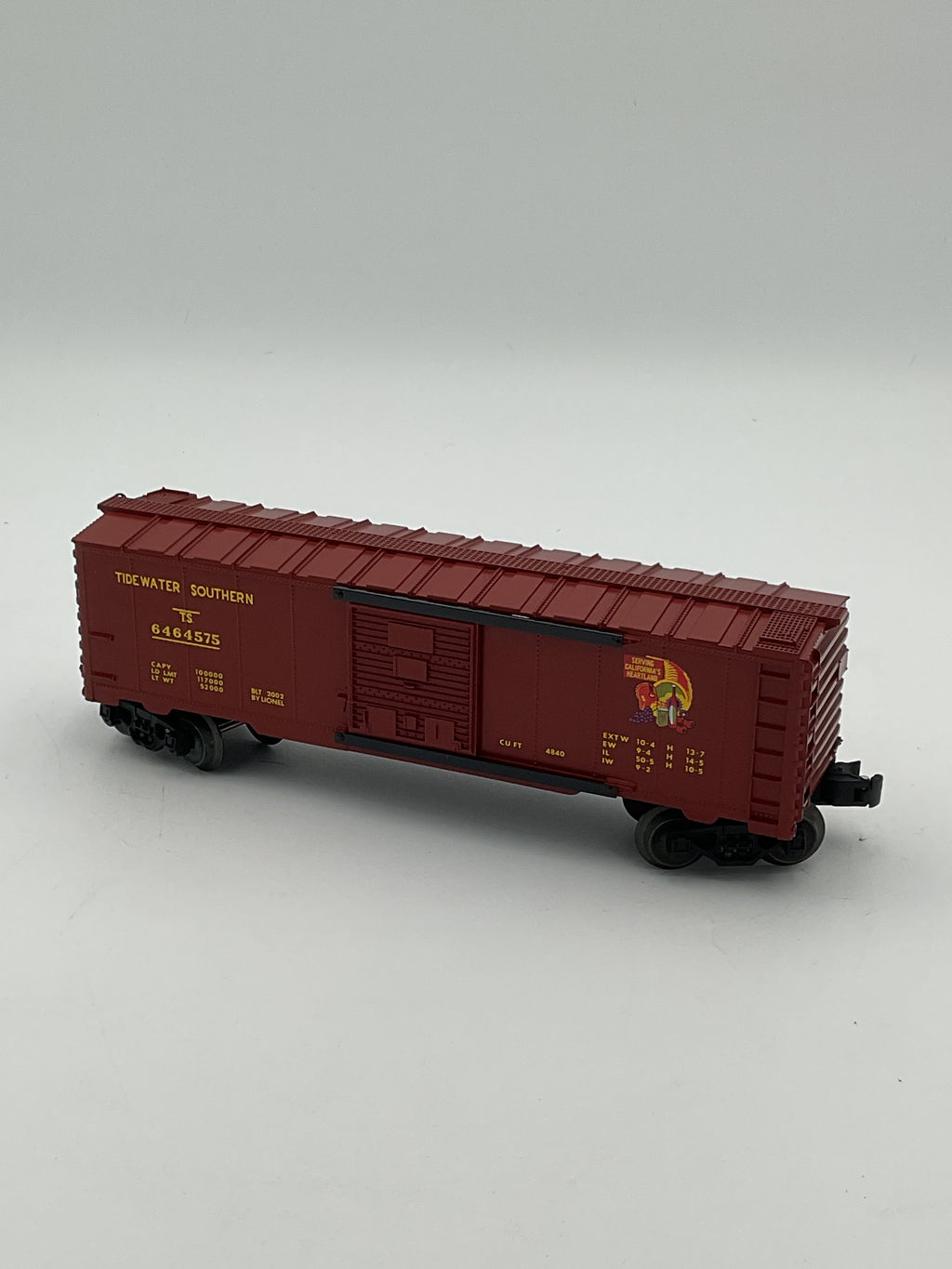 Lionel O 39225 6464-575 Tide Water Southern Box Car