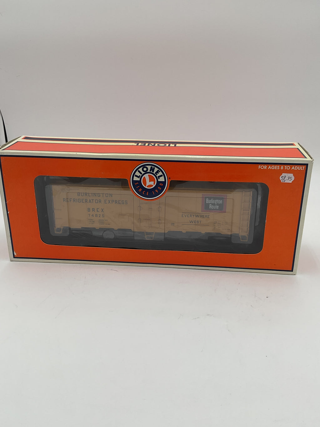 Lionel O 17339 Burlington Steel Sided Reefer