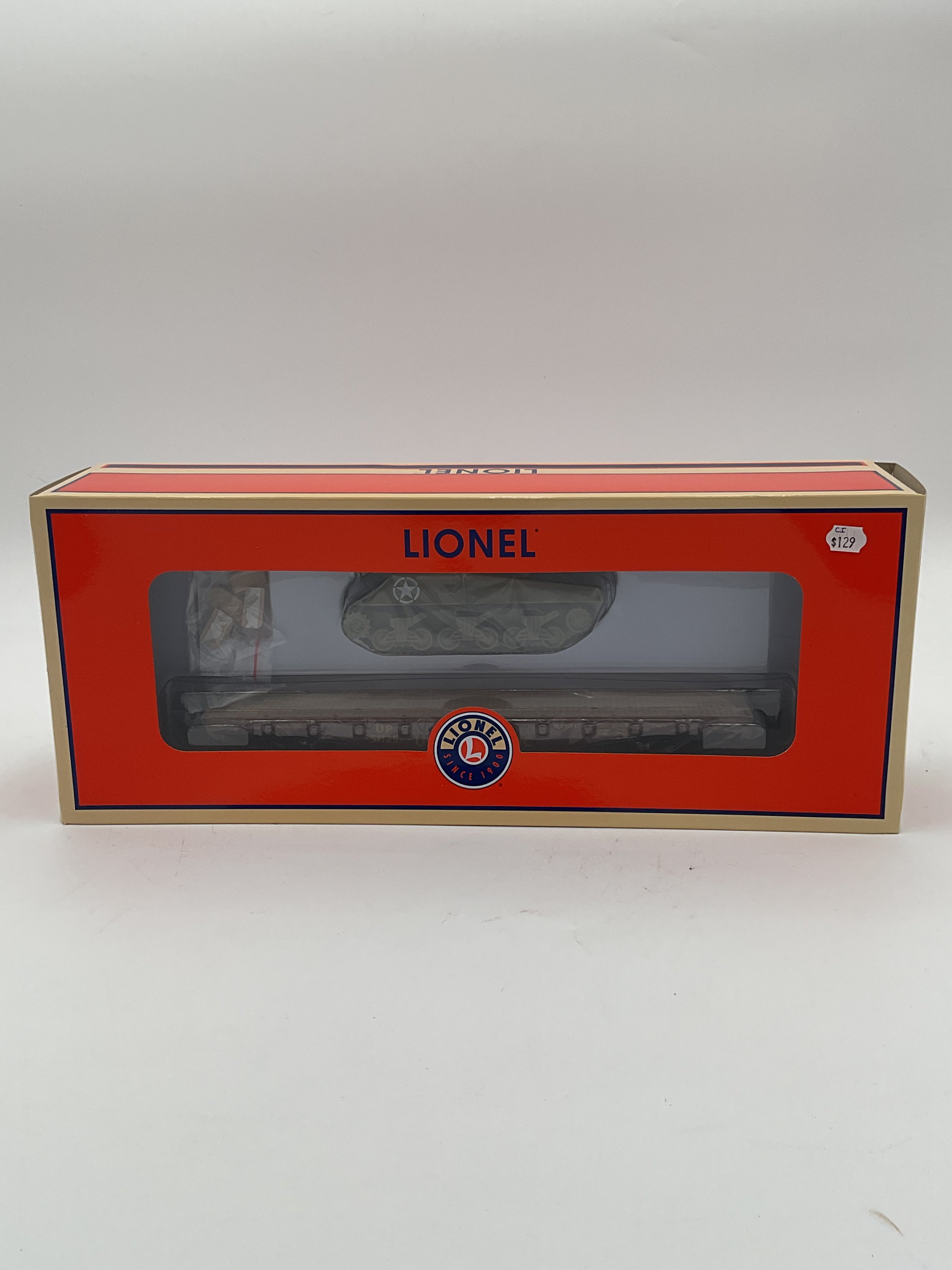 Lionel O 1926741 Union Pacific 40’ Flatcar w/ Tank #51125