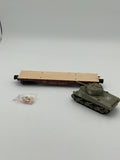 Lionel O 1926741 Union Pacific 40’ Flatcar w/ Tank #51125