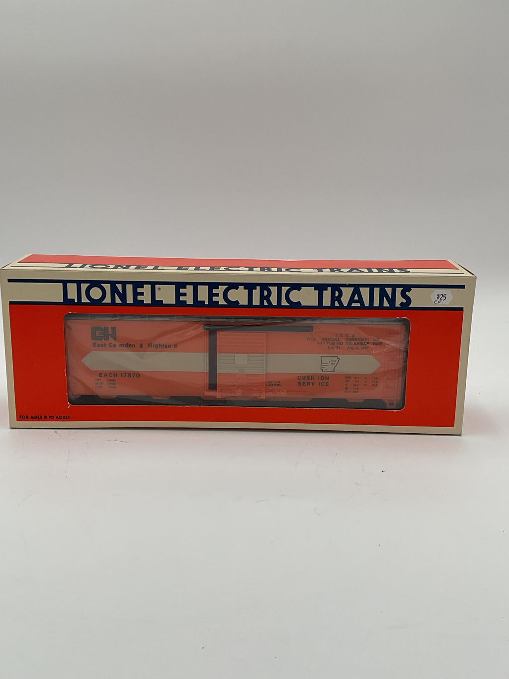 Lionel O 17870 1987 LCCA Convention Car