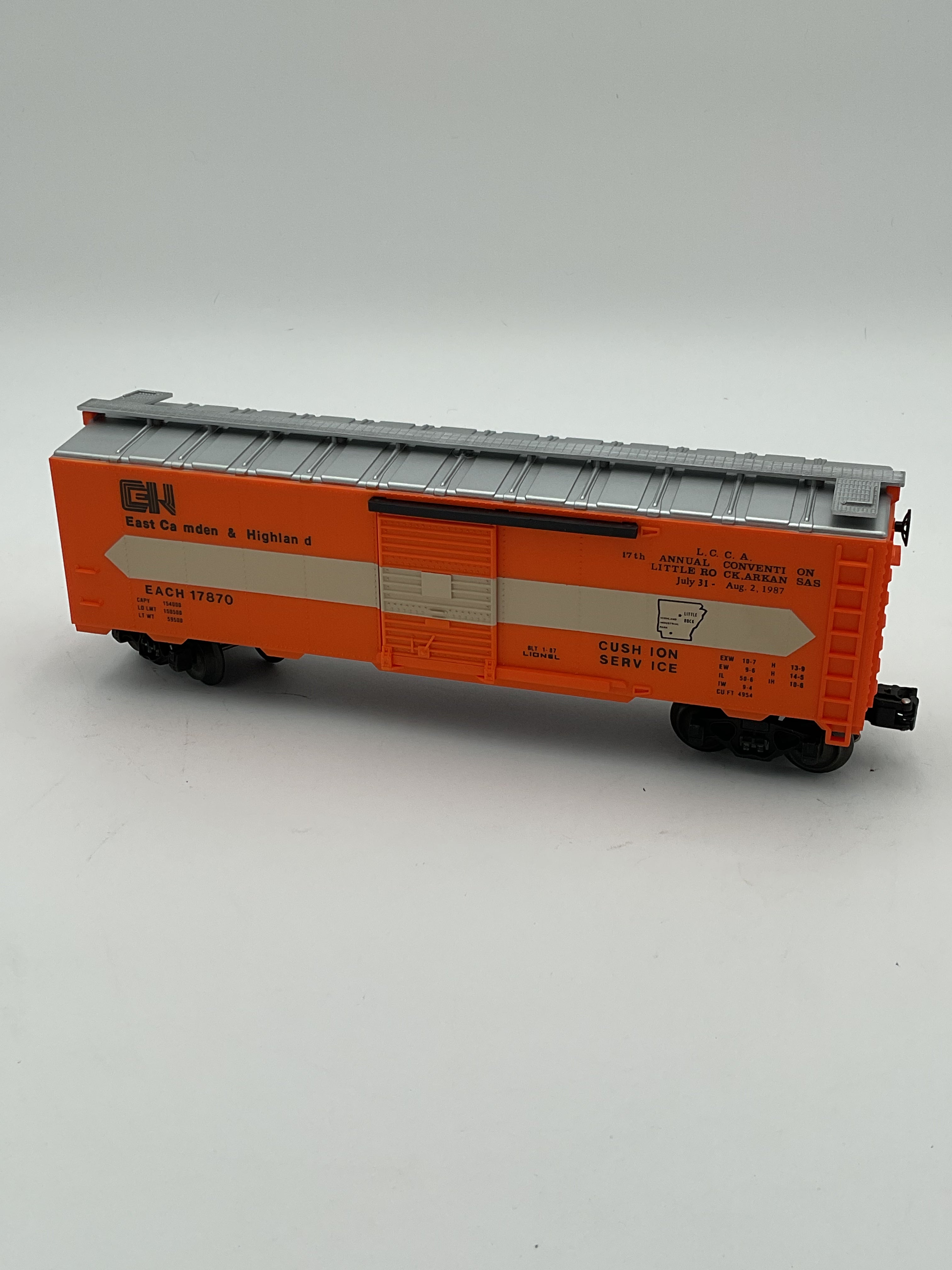Lionel O 17870 1987 LCCA Convention Car
