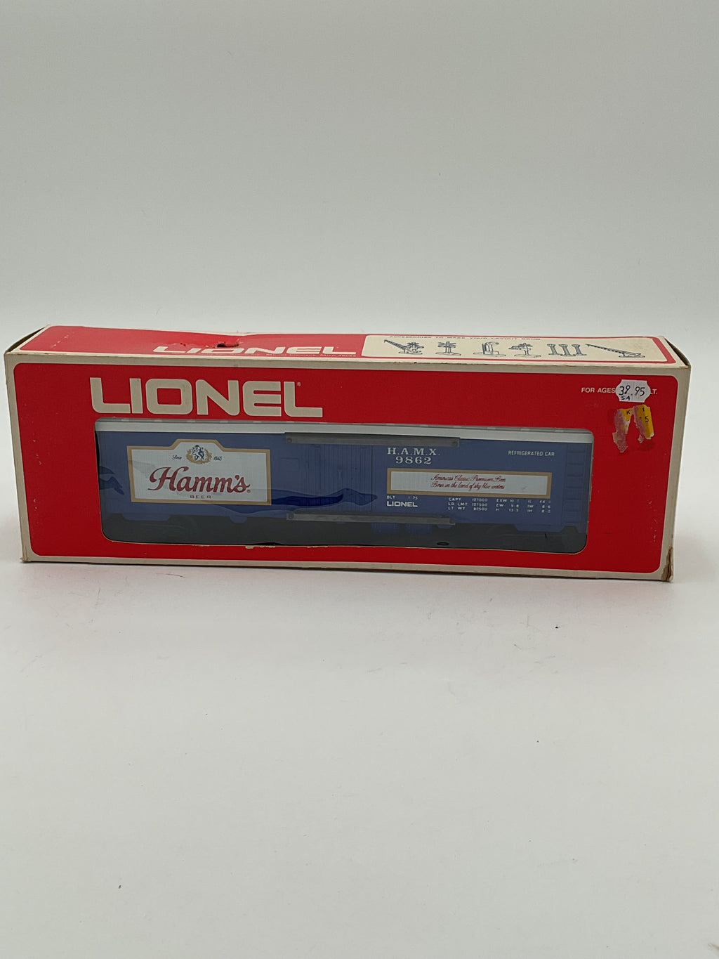 Lionel O 9862 Hamm’s Billboard Reefer