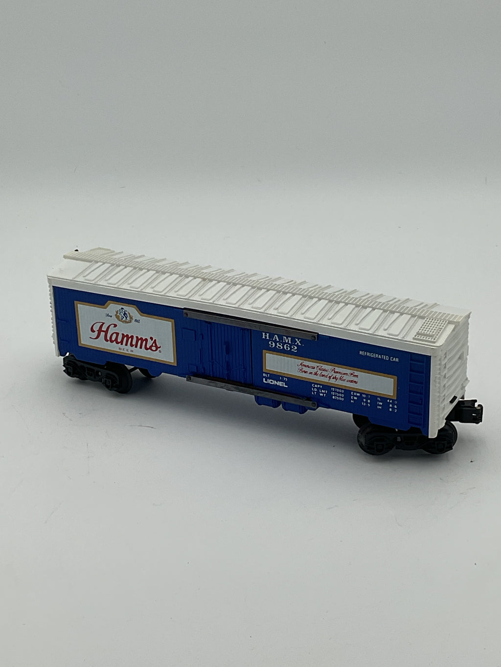 Lionel O 9862 Hamm’s Billboard Reefer