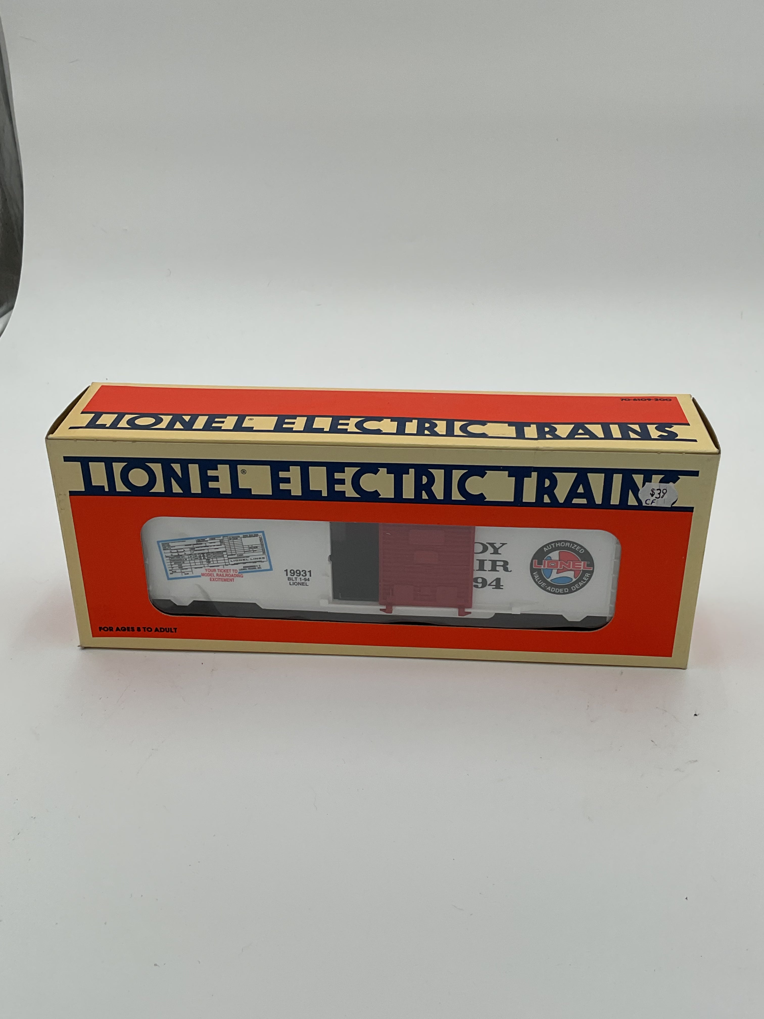 Lionel O 19931 1994 Toy Fair Boxcar