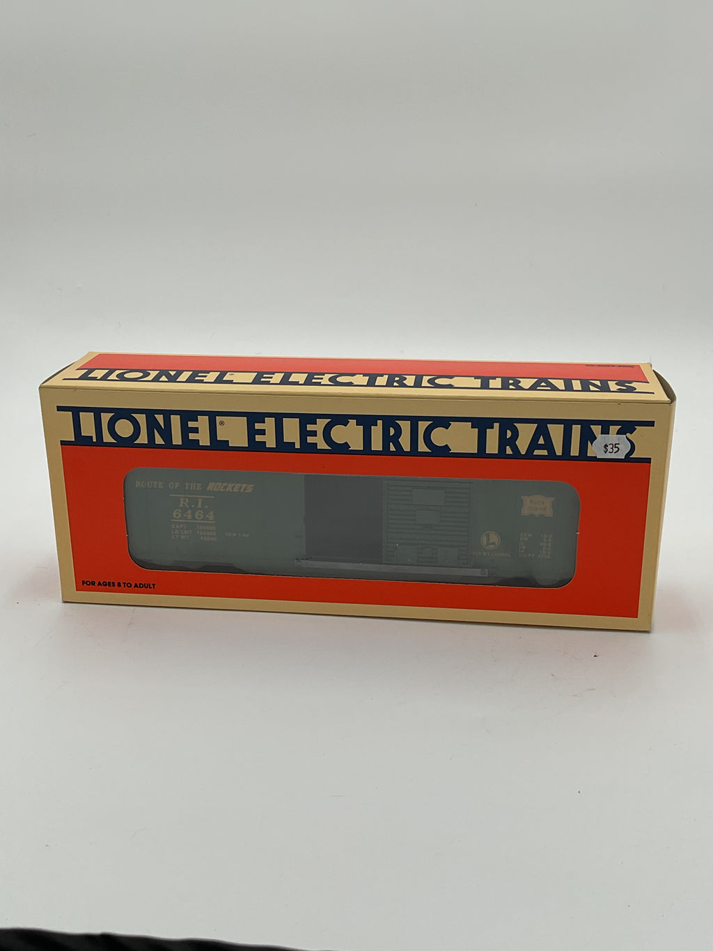 Lionel O 19258 Rock Island 6464 Series Boxcar