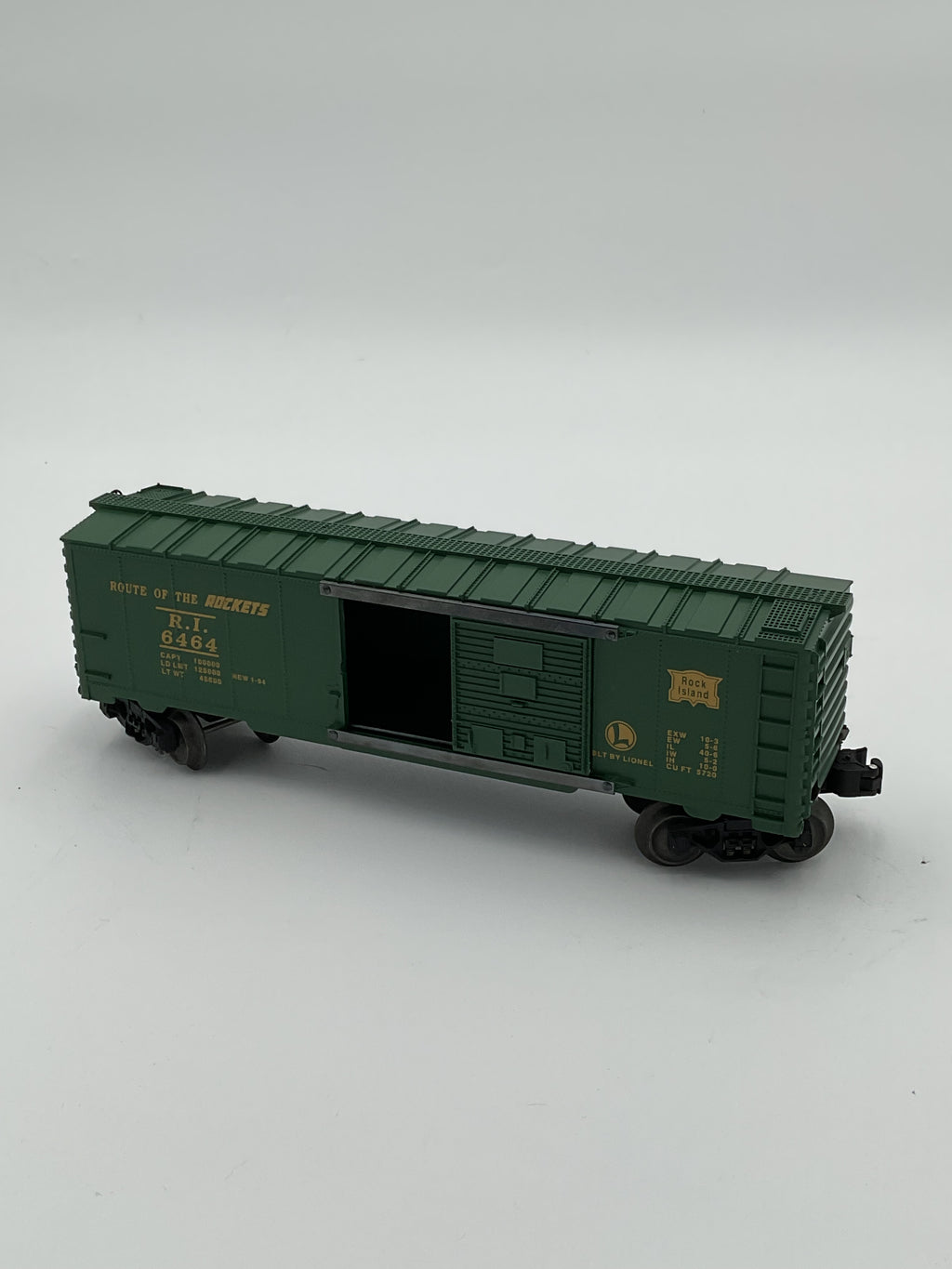 Lionel O 19258 Rock Island 6464 Series Boxcar