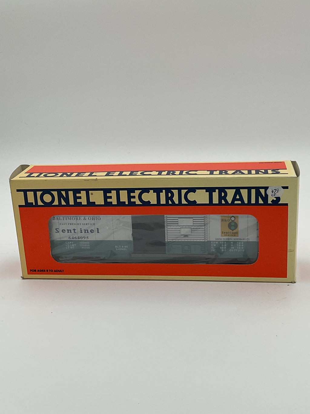 Lionel O 52051 TCA B&O Boxcar