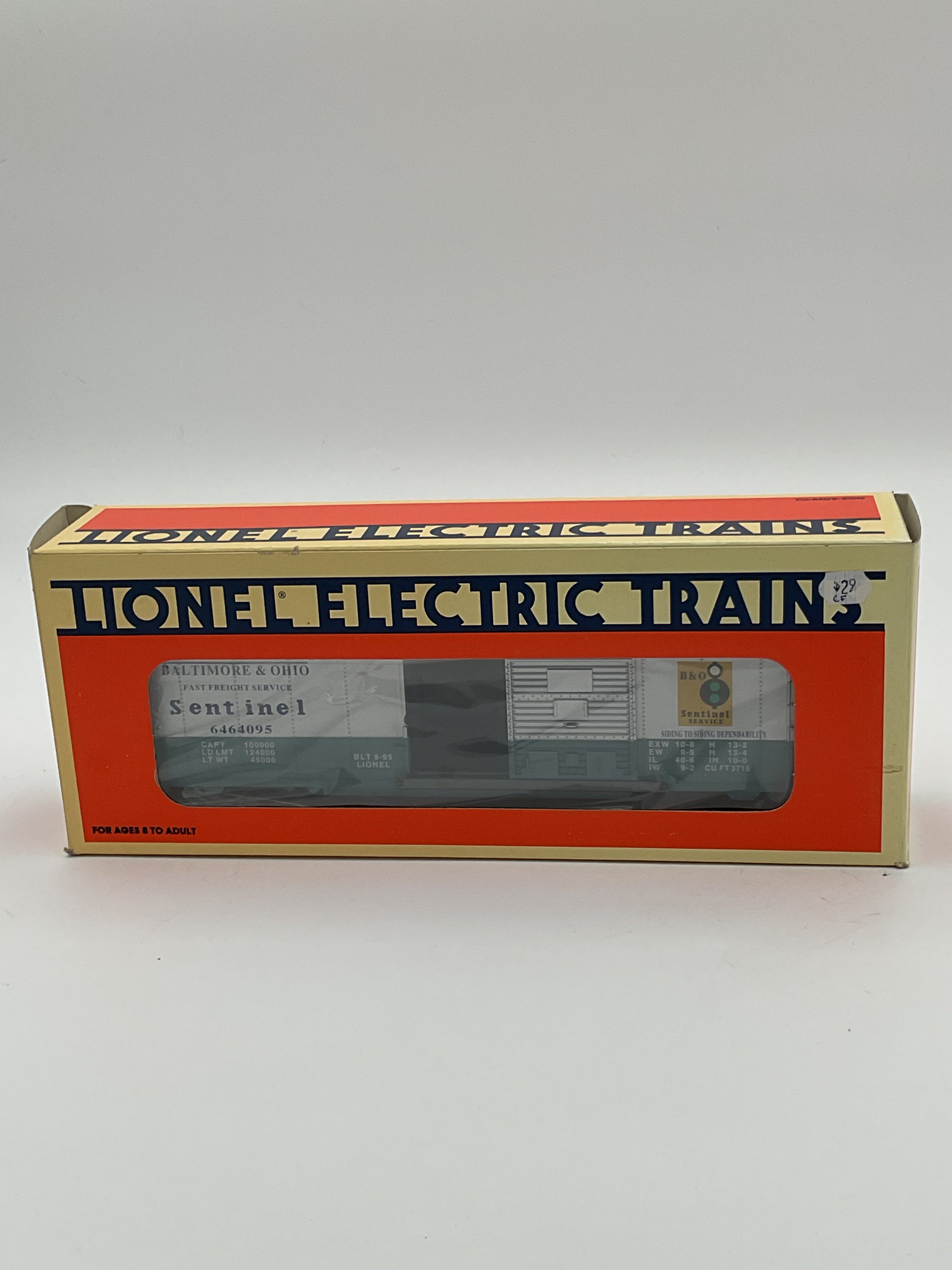 Lionel O 52051 TCA B&O Boxcar