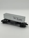 Lionel O 16374 Denver & Rio Grande Flatcar with Trailer Western