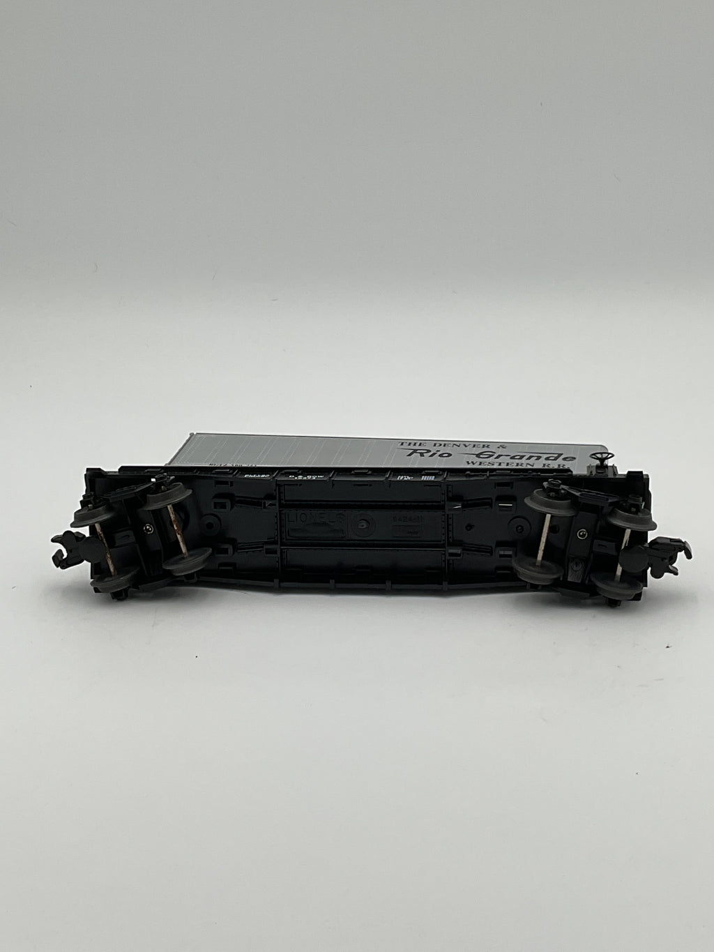 Lionel O 16374 Denver & Rio Grande Flatcar with Trailer Western