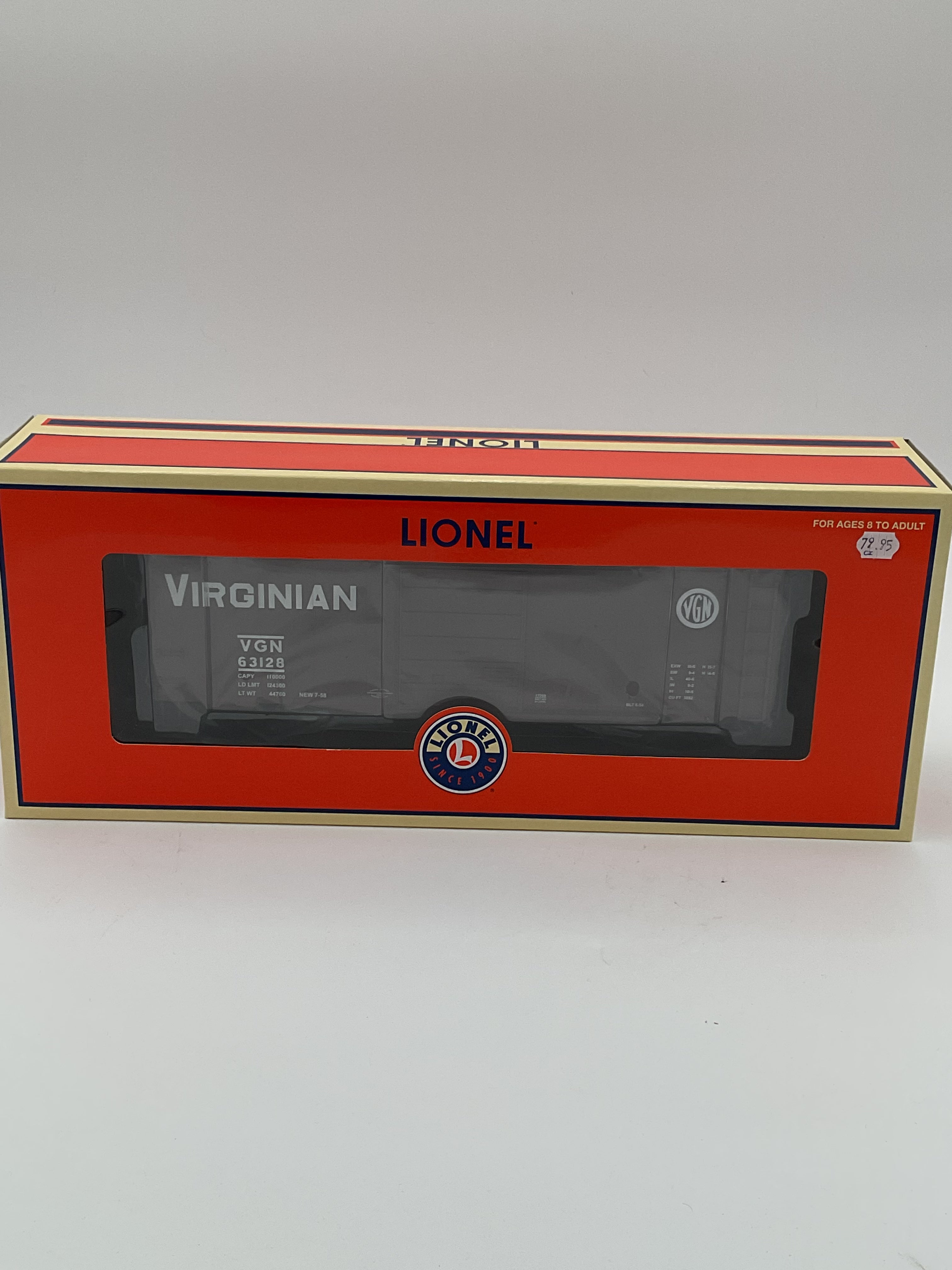 Lionel O 17299 Virginian Boxcar