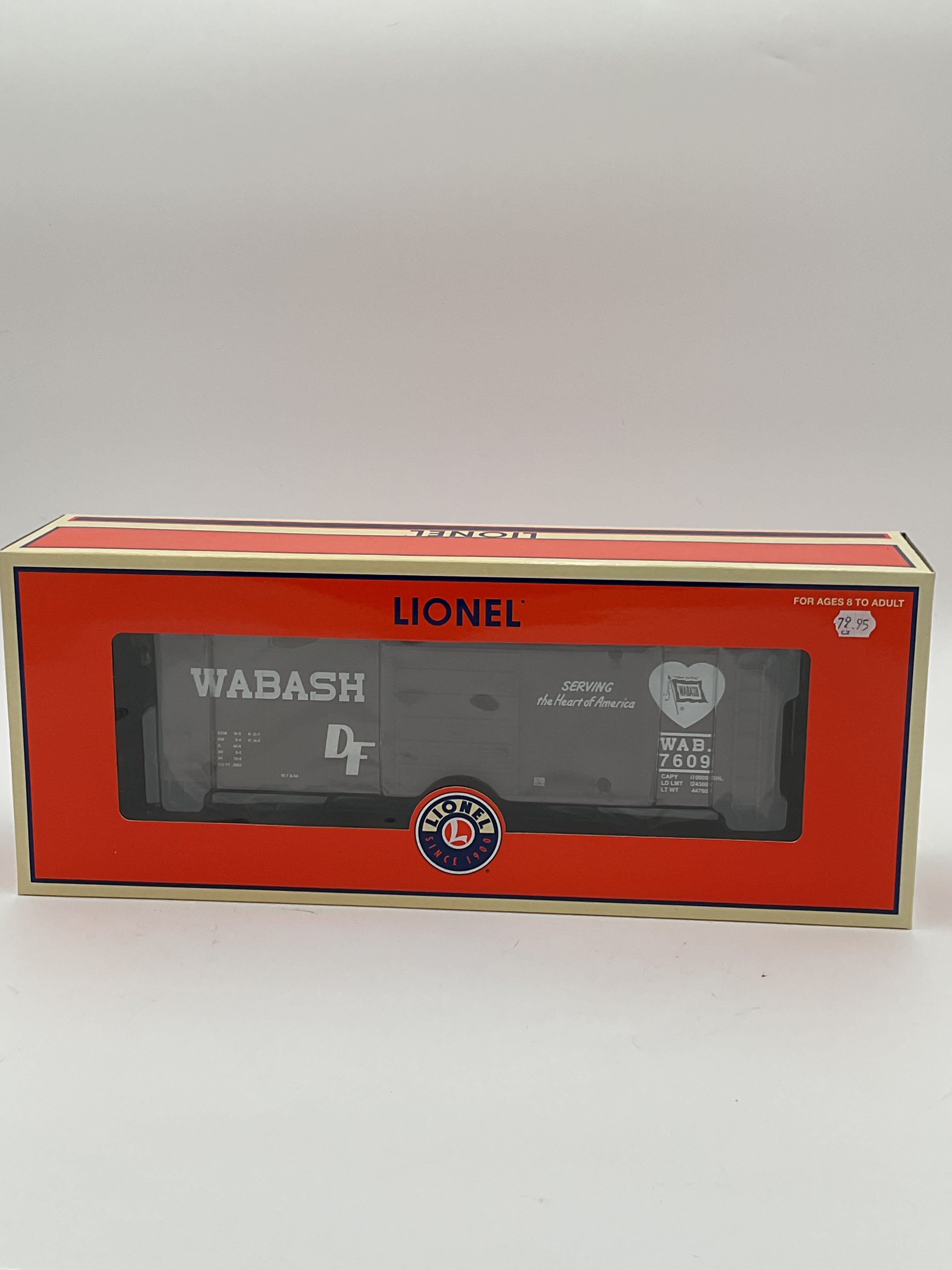 Lionel O 27200 Wabash Boxcar