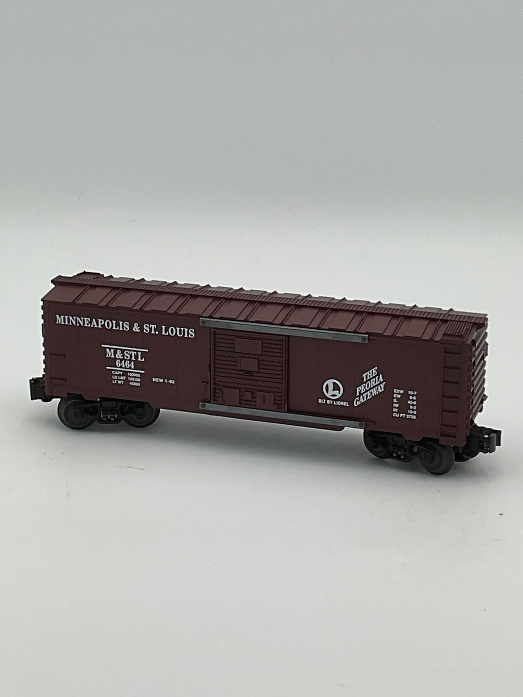 Lionel O 19250 Minneapolis & St. Louis Boxcar 6464-50