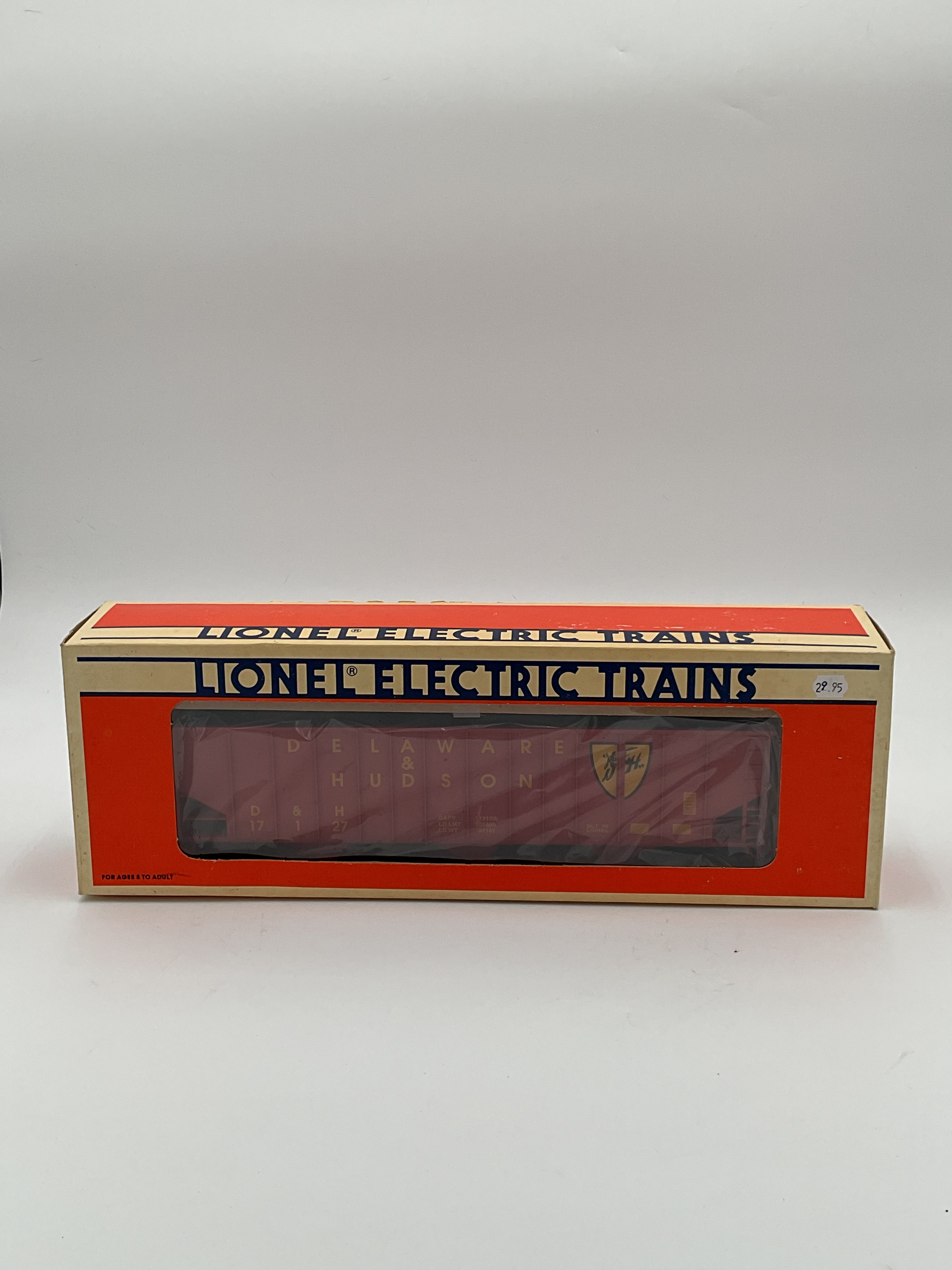 Lionel O 17127 Delaware & Hudson Standard O Three -Bay Hopper