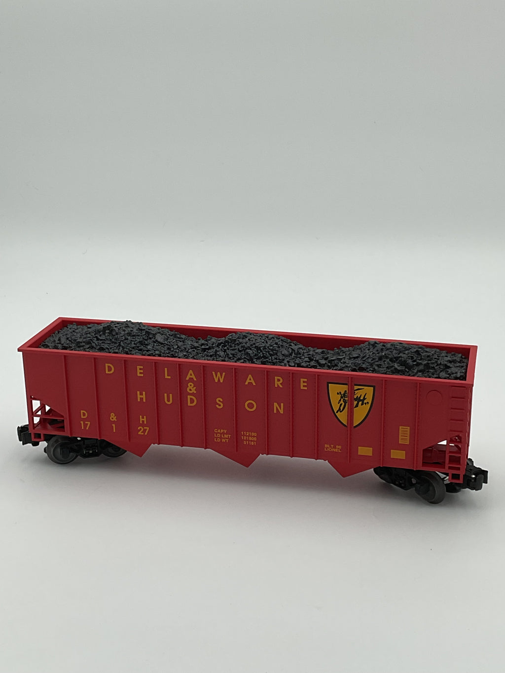 Lionel O 17127 Delaware & Hudson Standard O Three -Bay Hopper