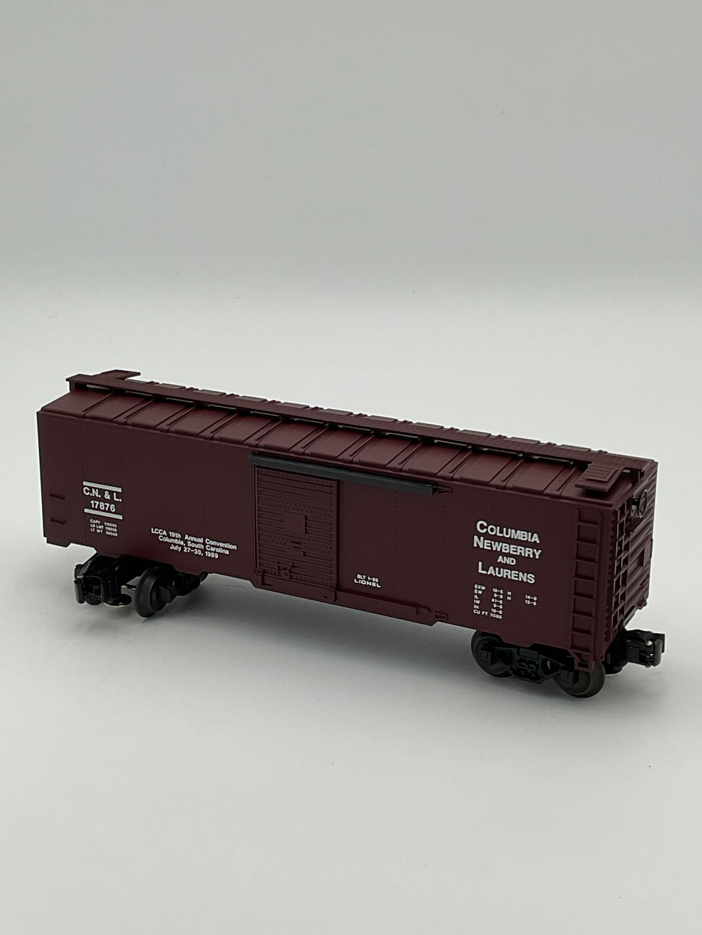 Lionel O 17876 1989 LCCA Convention Car