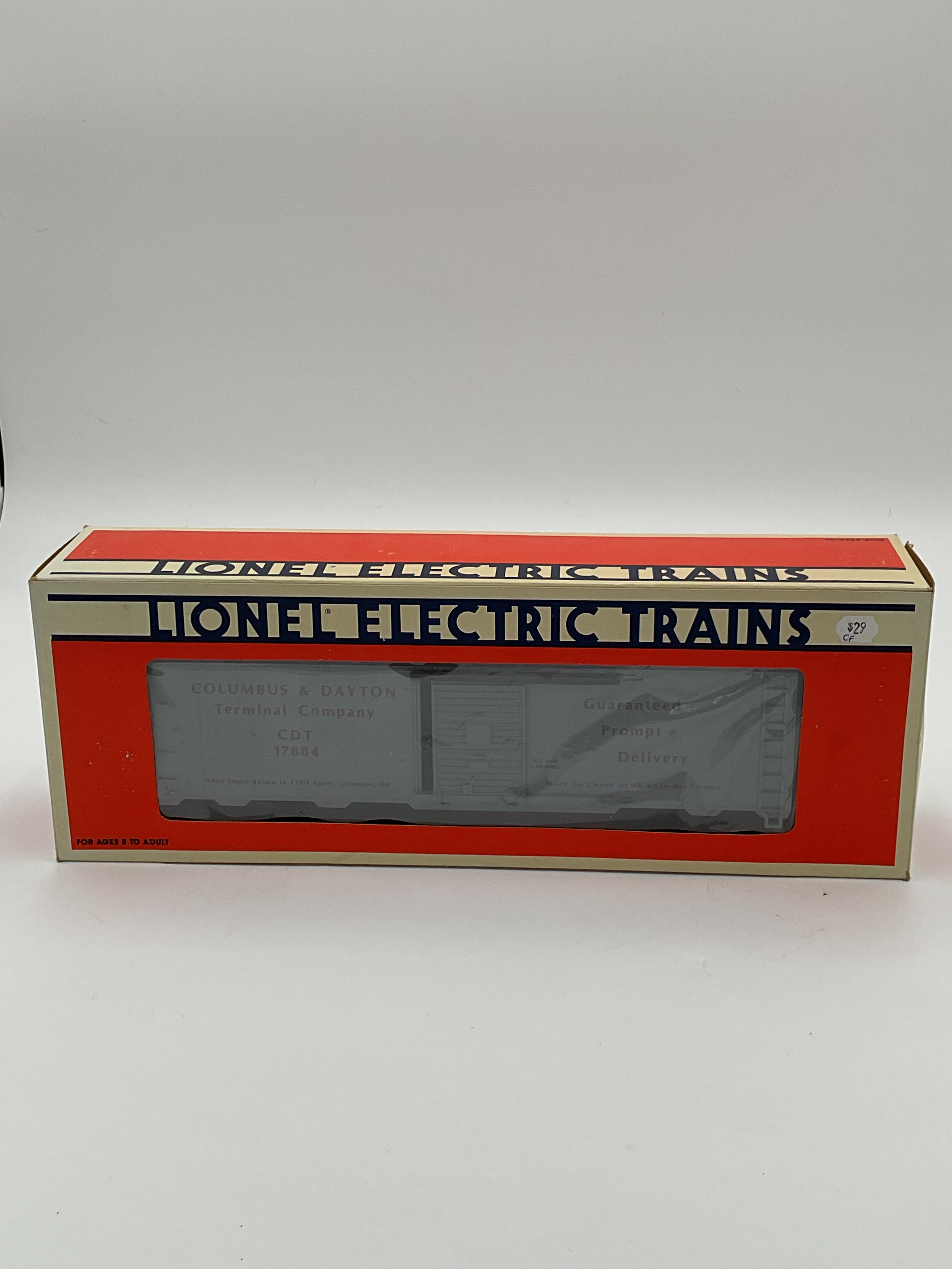 Lionel O 17884 Columbus & Dayton Terminal Company CDT
