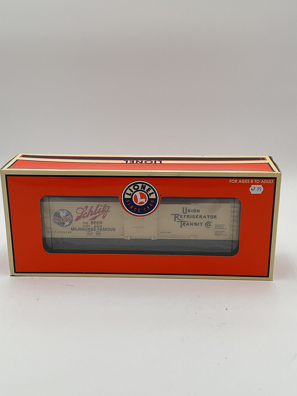 Lionel O 52261 LOTS 2002 Schlitz Reefer 990 Produced