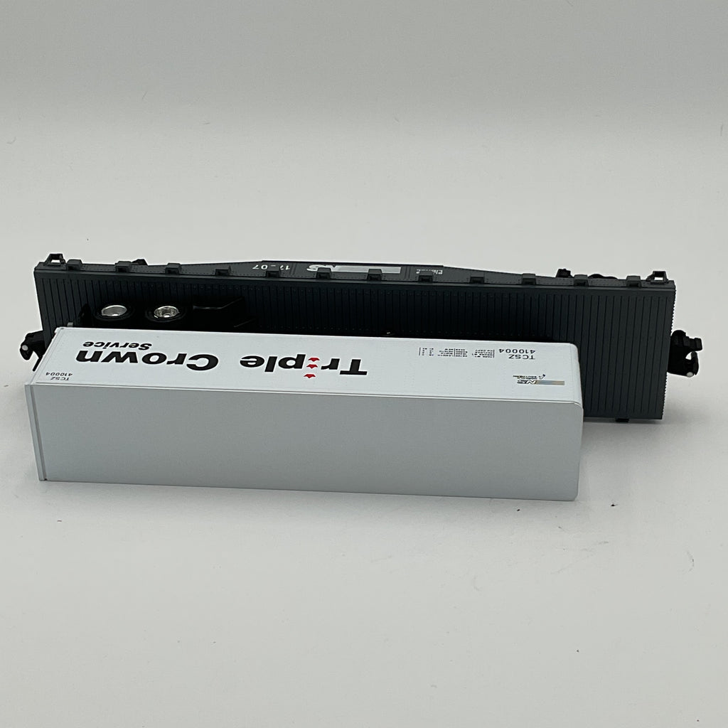 Lionel O 17507 Norfolk Southern Flatcar with Trailer