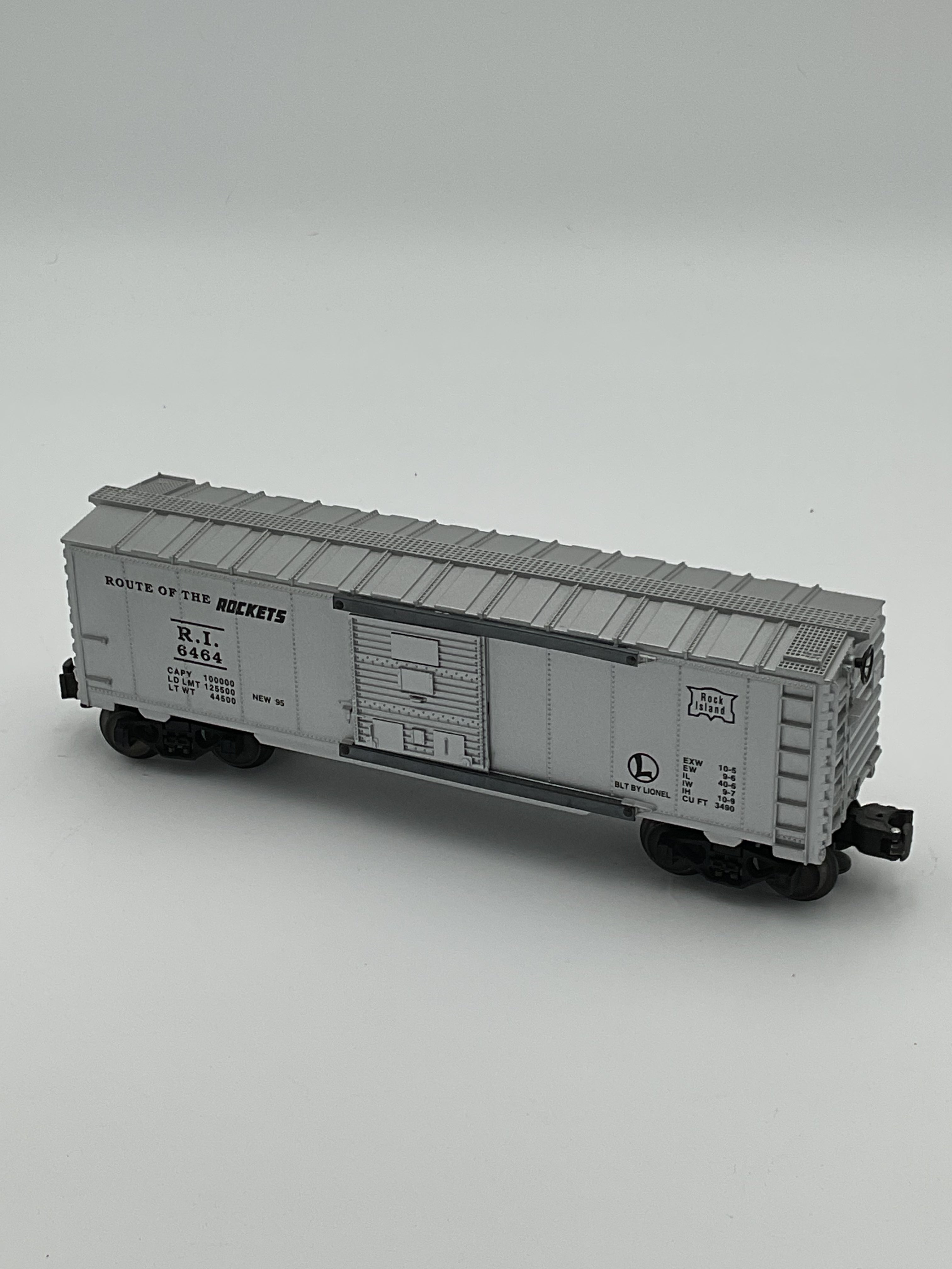 Lionel O 19258 Rock Island 6464 Series Boxcar