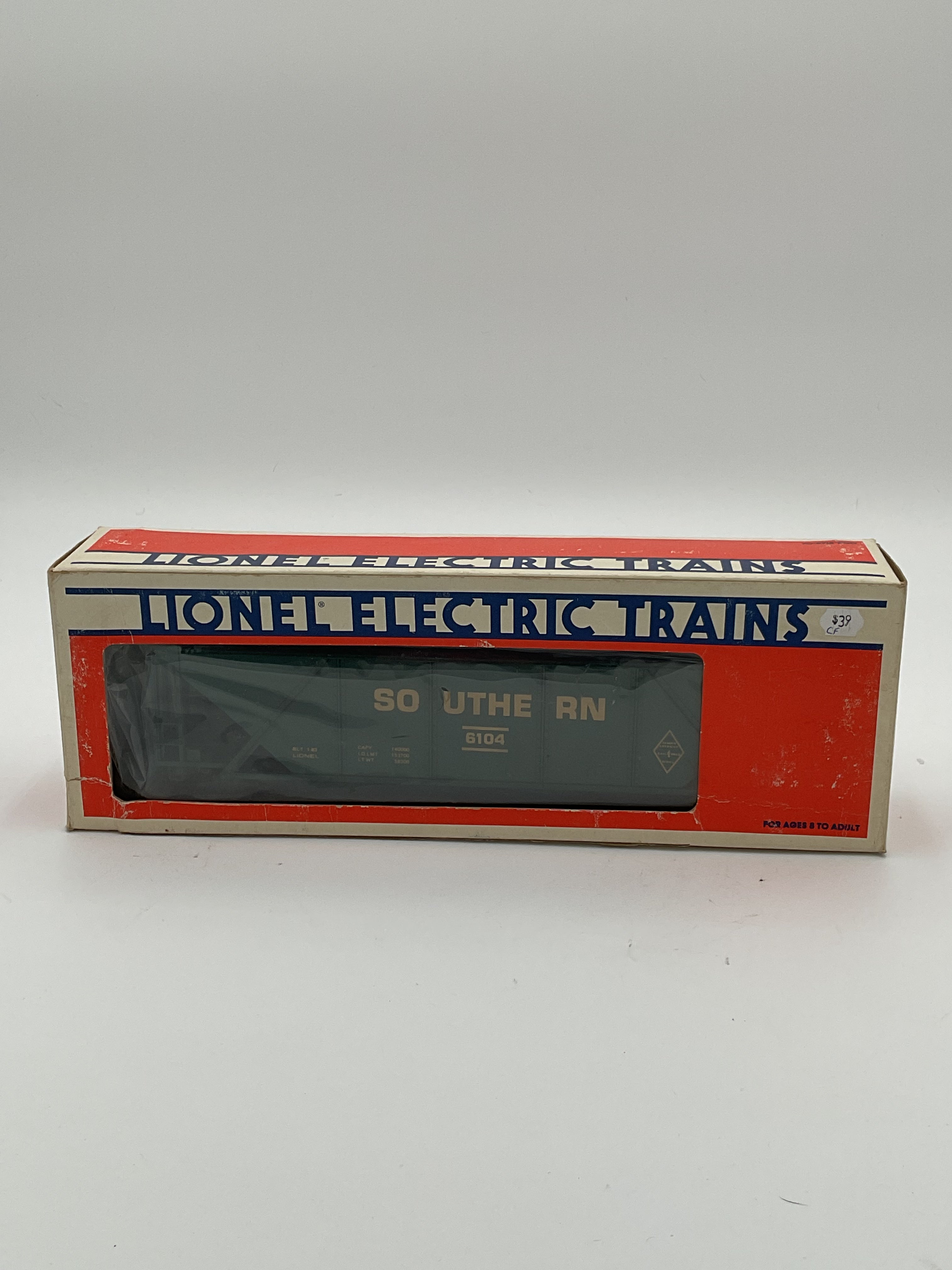 Lionel O 6104 Famous American Railroad Southern Hopper