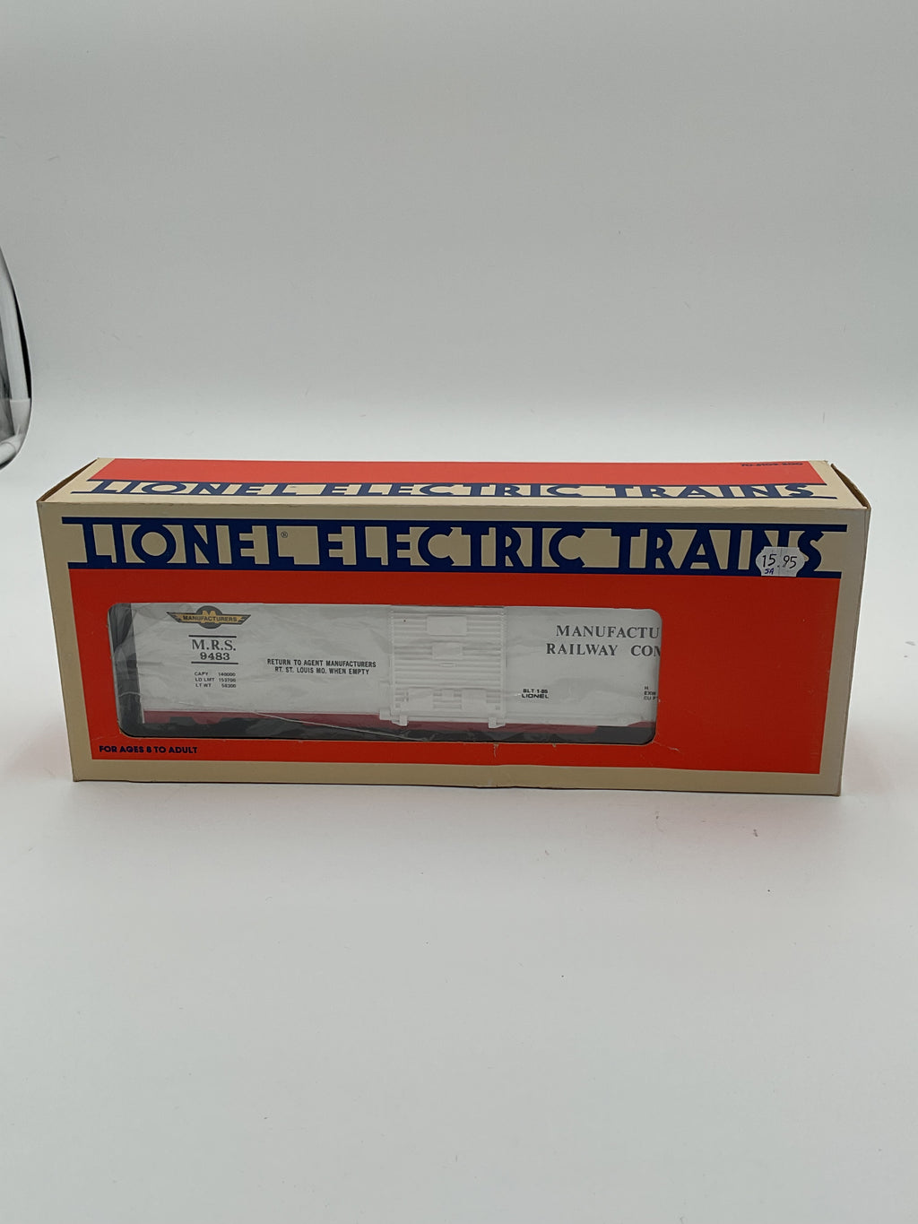 Lionel O 9483 Manufacturers Railway Box Car