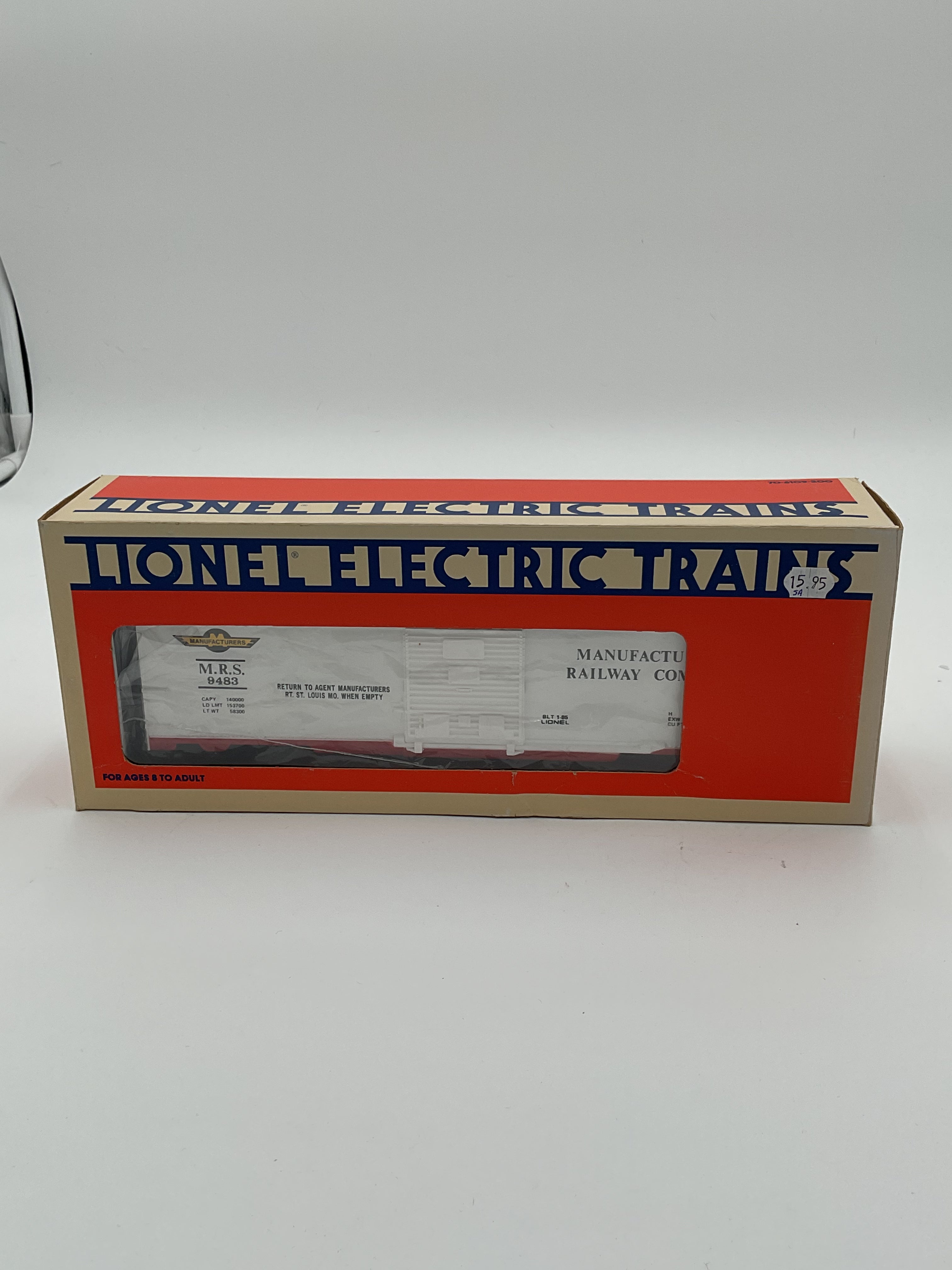Lionel O 9483 Manufacturers Railway Box Car