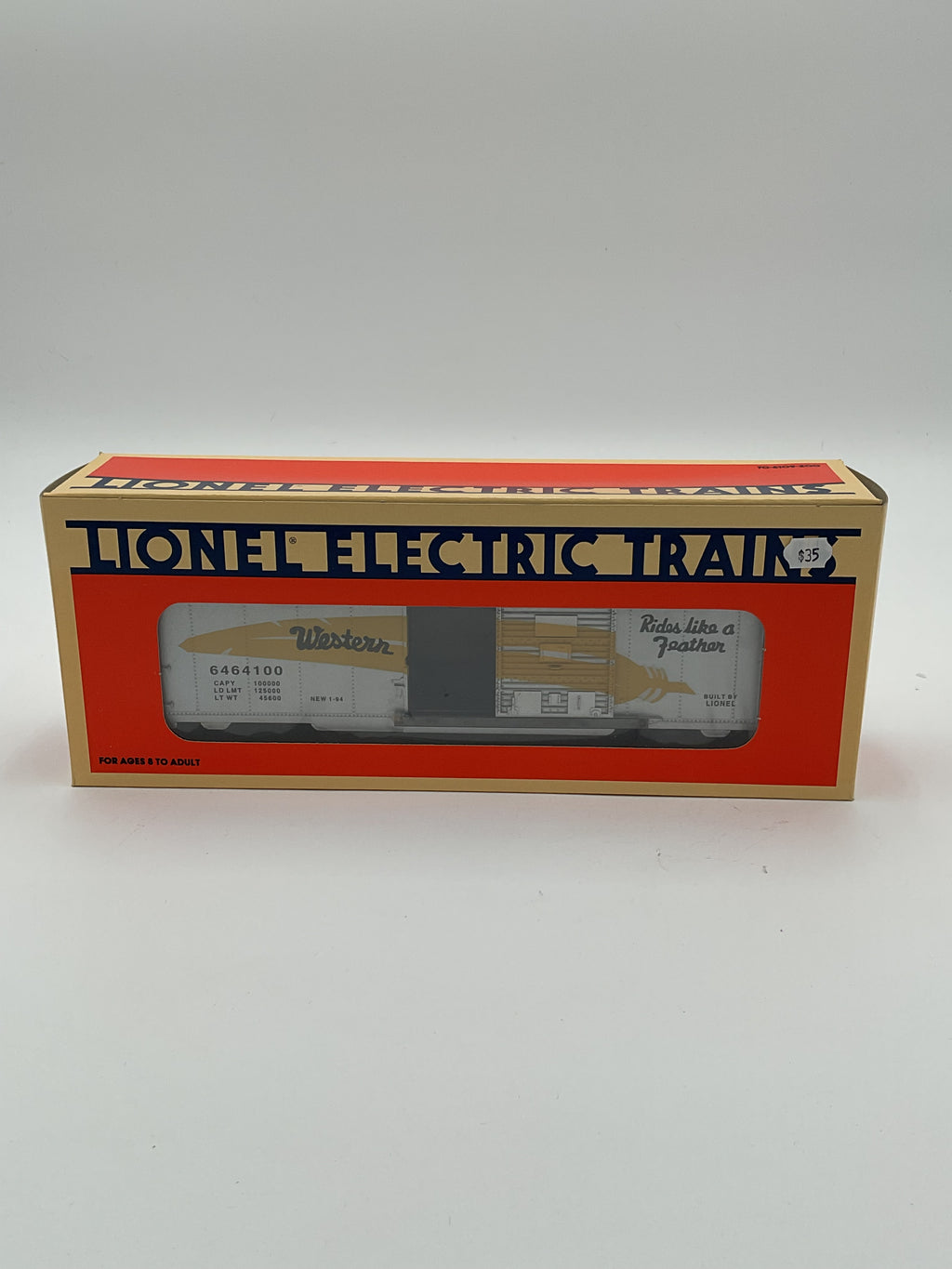 Lionel O 19259 Western Pacific 6464 Series Boxcar
