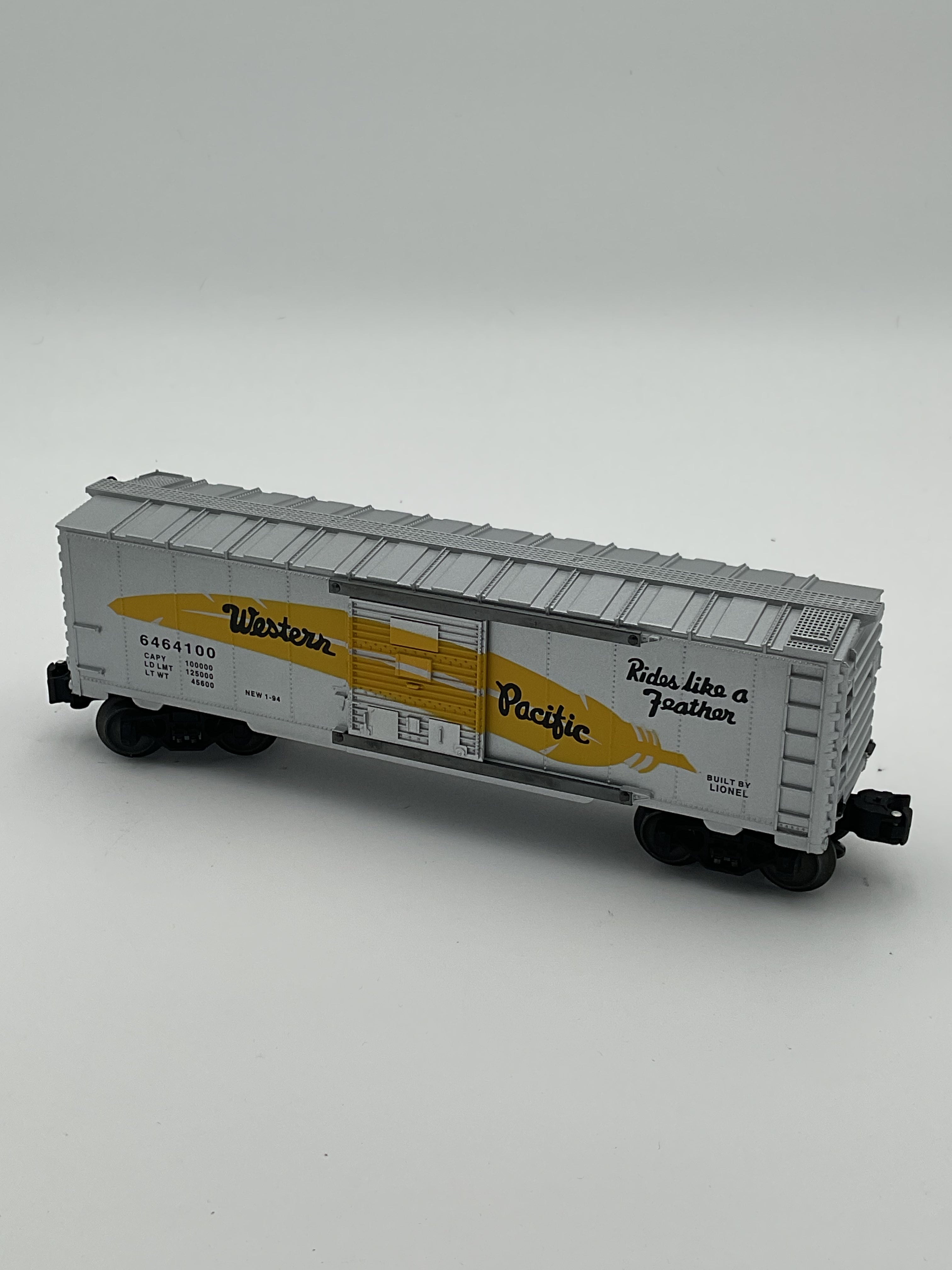 Lionel O 19259 Western Pacific 6464 Series Boxcar