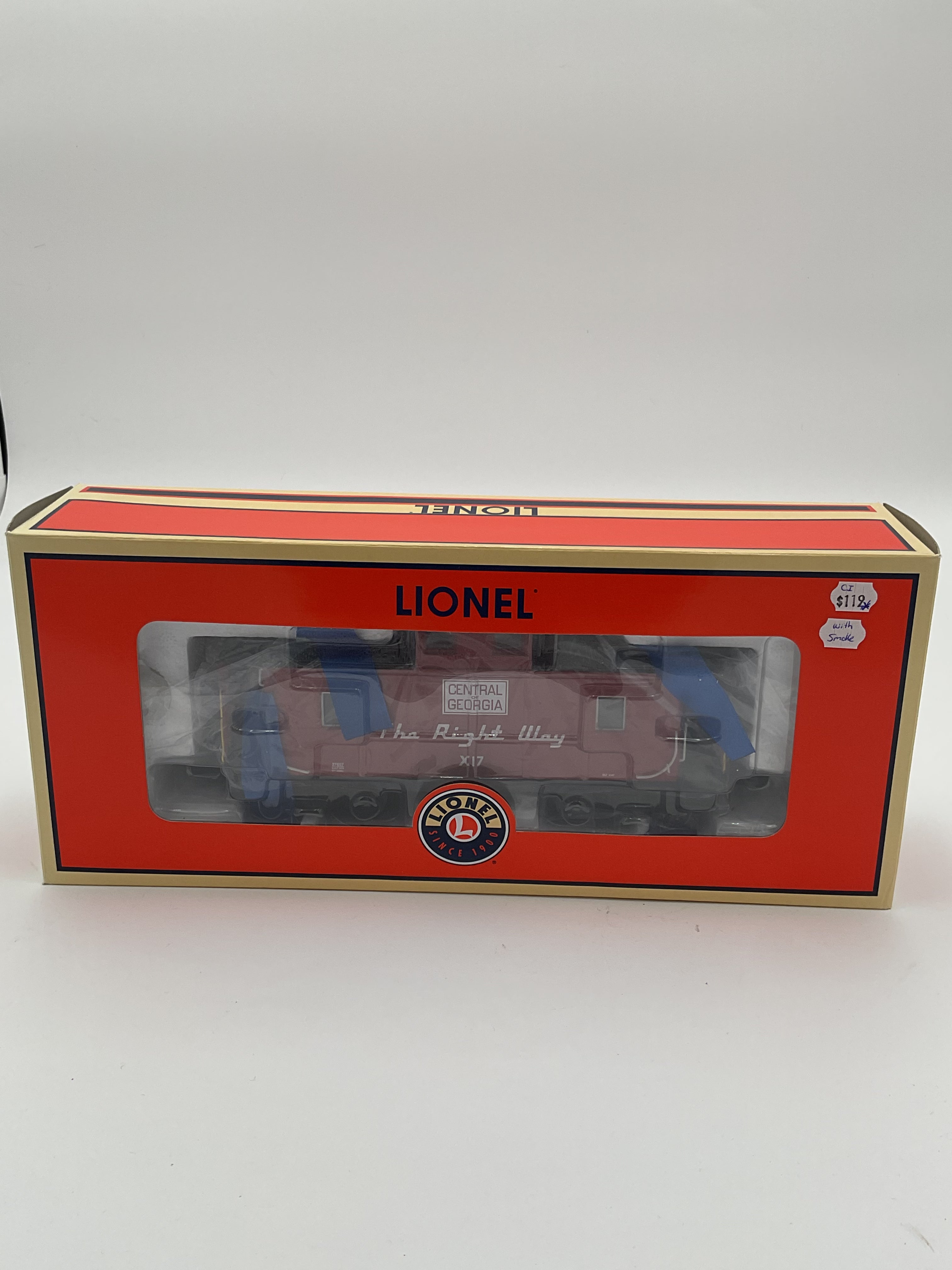 Lionel O 27657 Central of Georgia NE-style Caboose w/ smoke