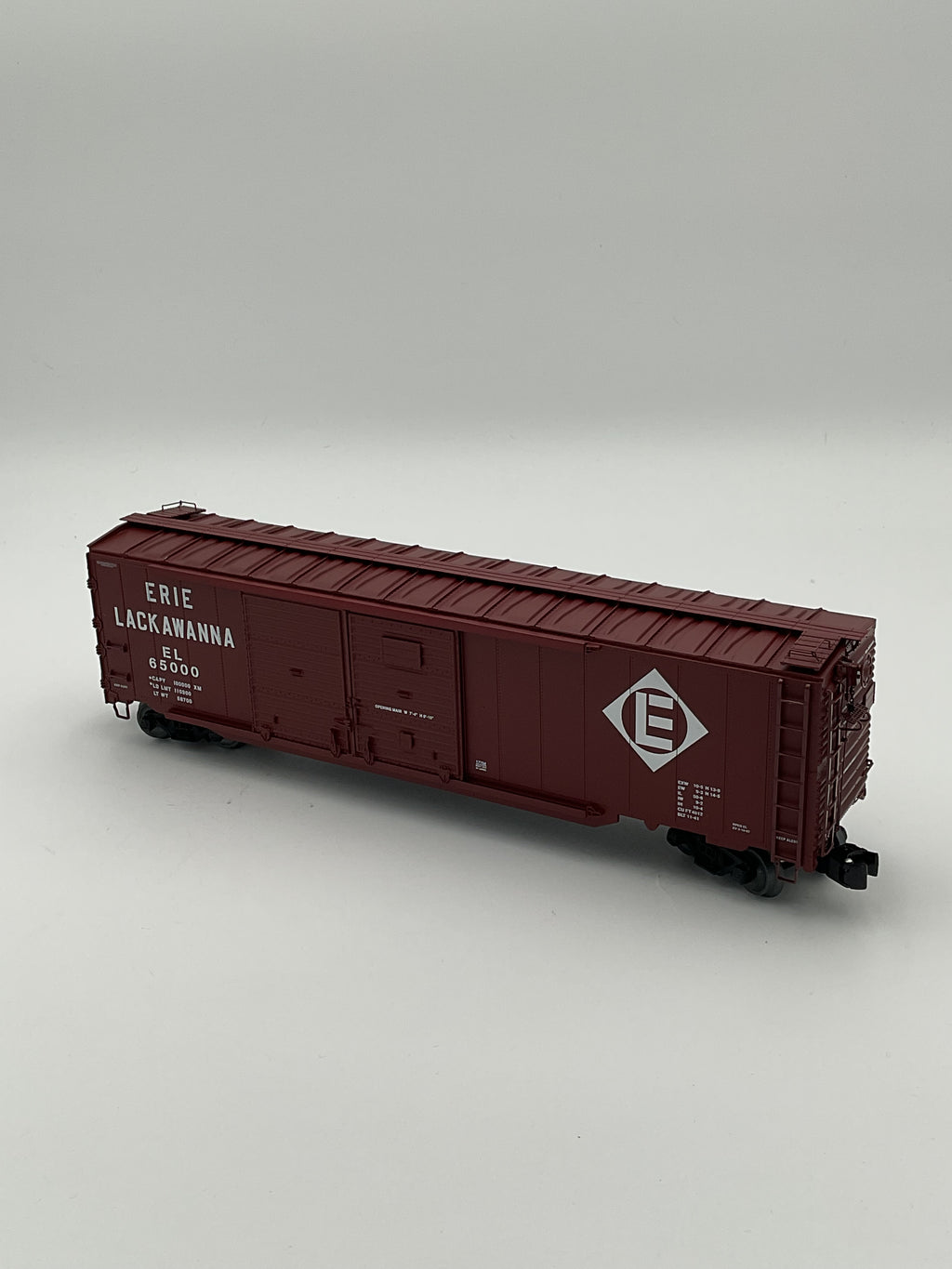 Lionel O 17754 Erie-La Ckawanna Double Door Boxcar